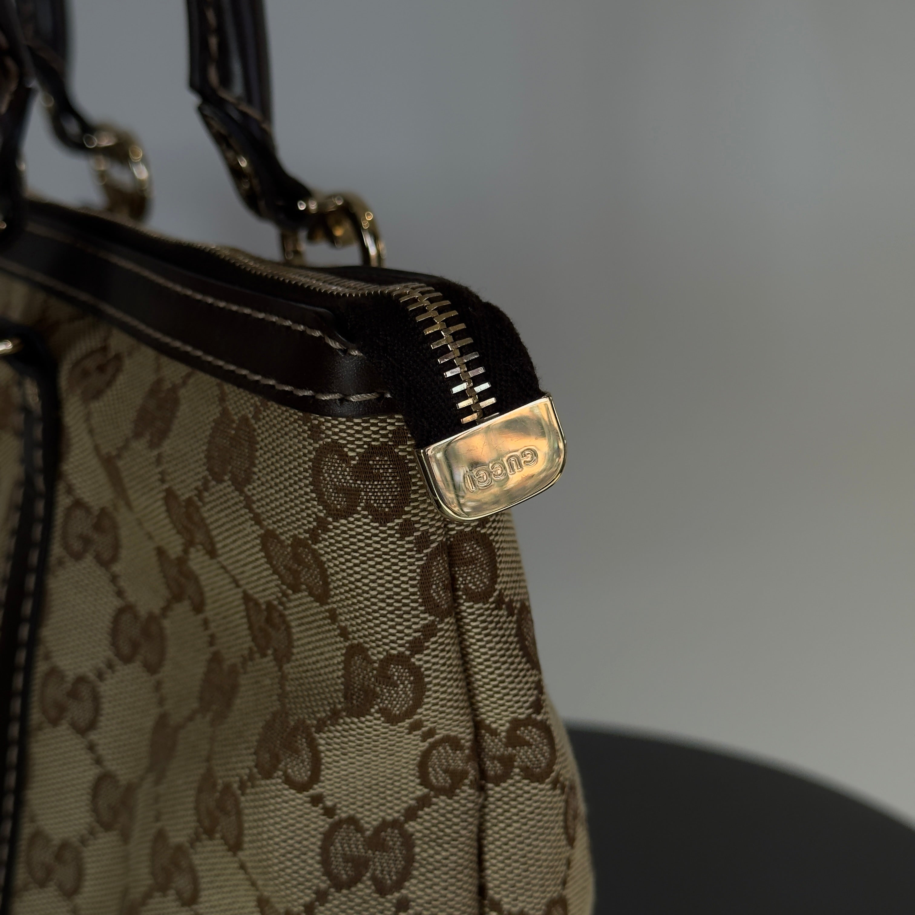 Gucci Monogram Lovely Hearts Tote - Queen May