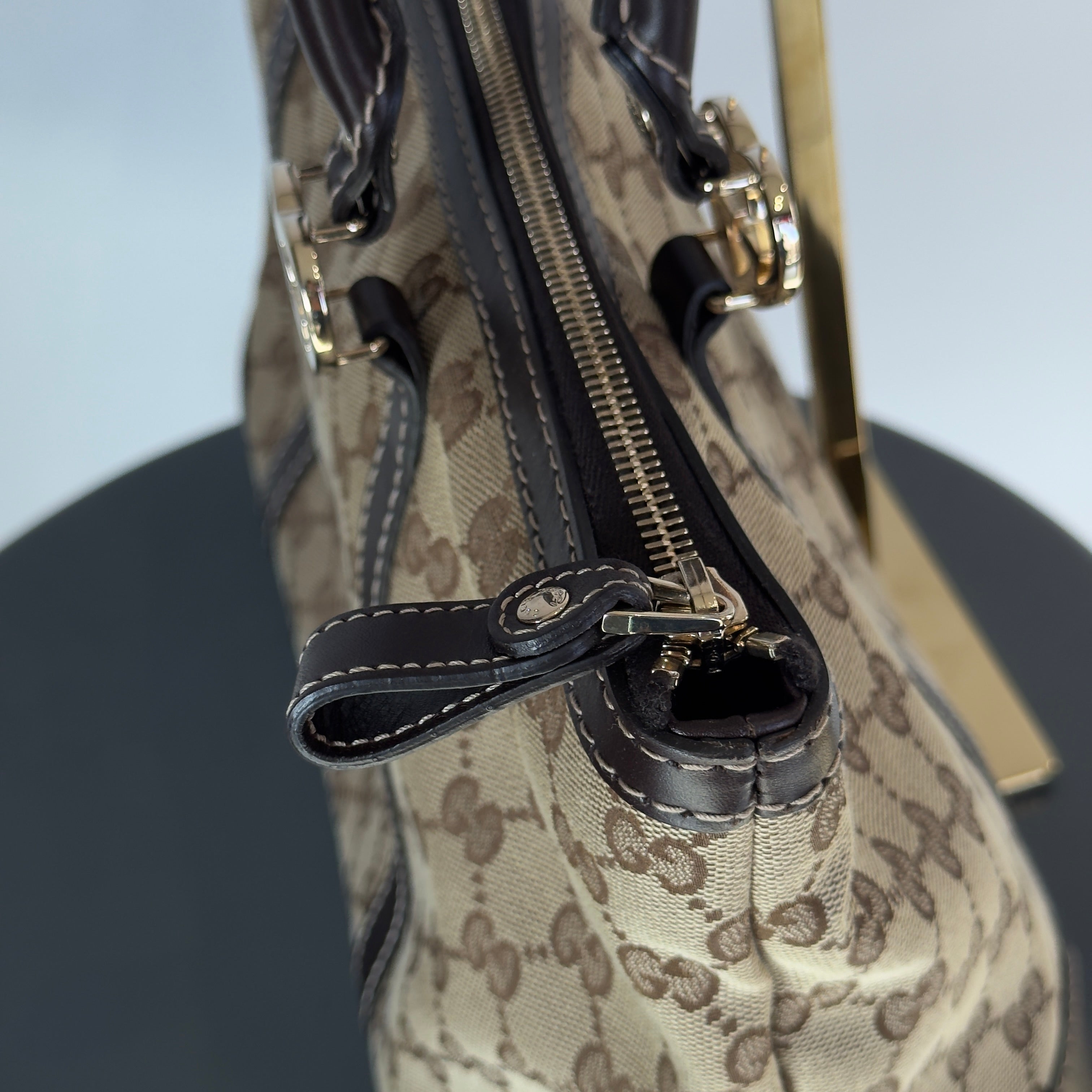 Gucci Monogram Lovely Hearts Tote - Queen May