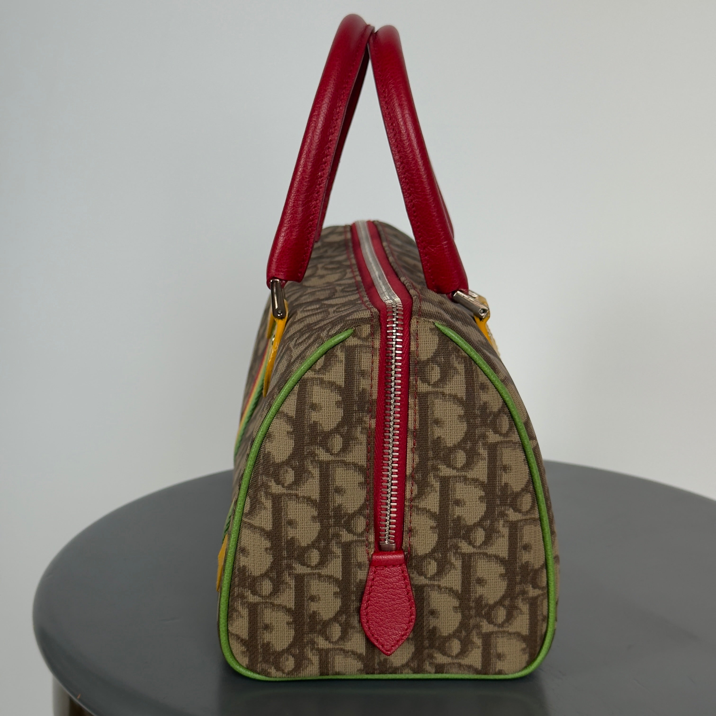 Christian Dior Monogram Rasta Boston Bag - Queen May