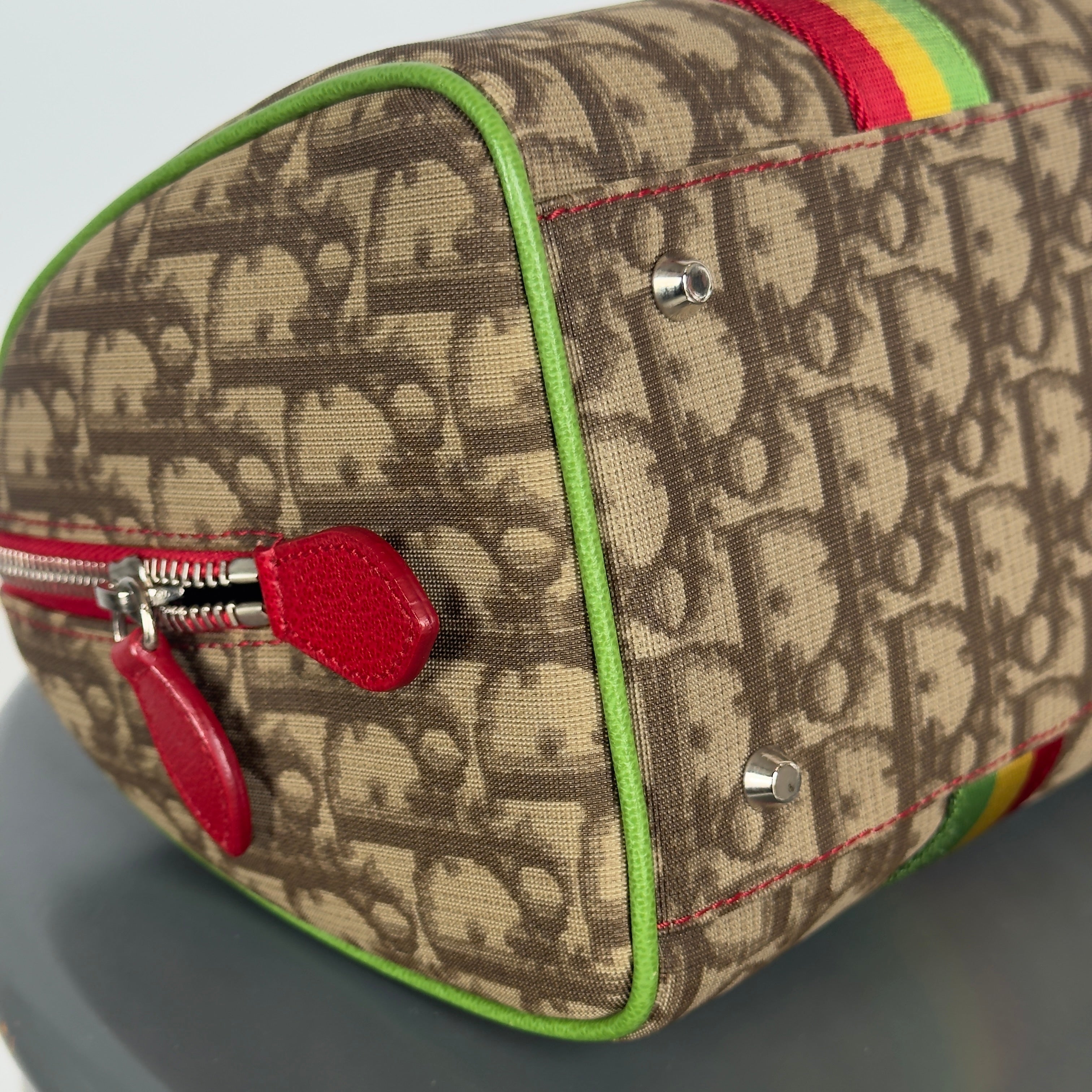 Christian Dior Monogram Rasta Boston Bag - Queen May