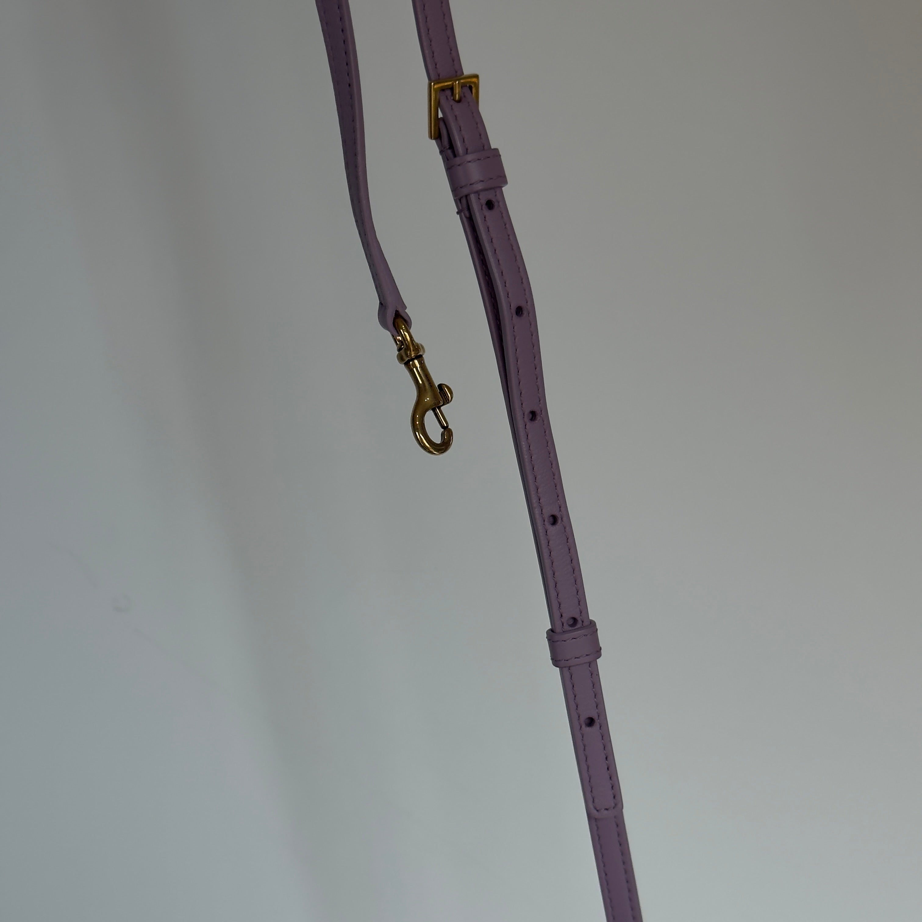 Yves Saint Laurent Purple Denim Lou Lou Crossbody Bag - Queen May