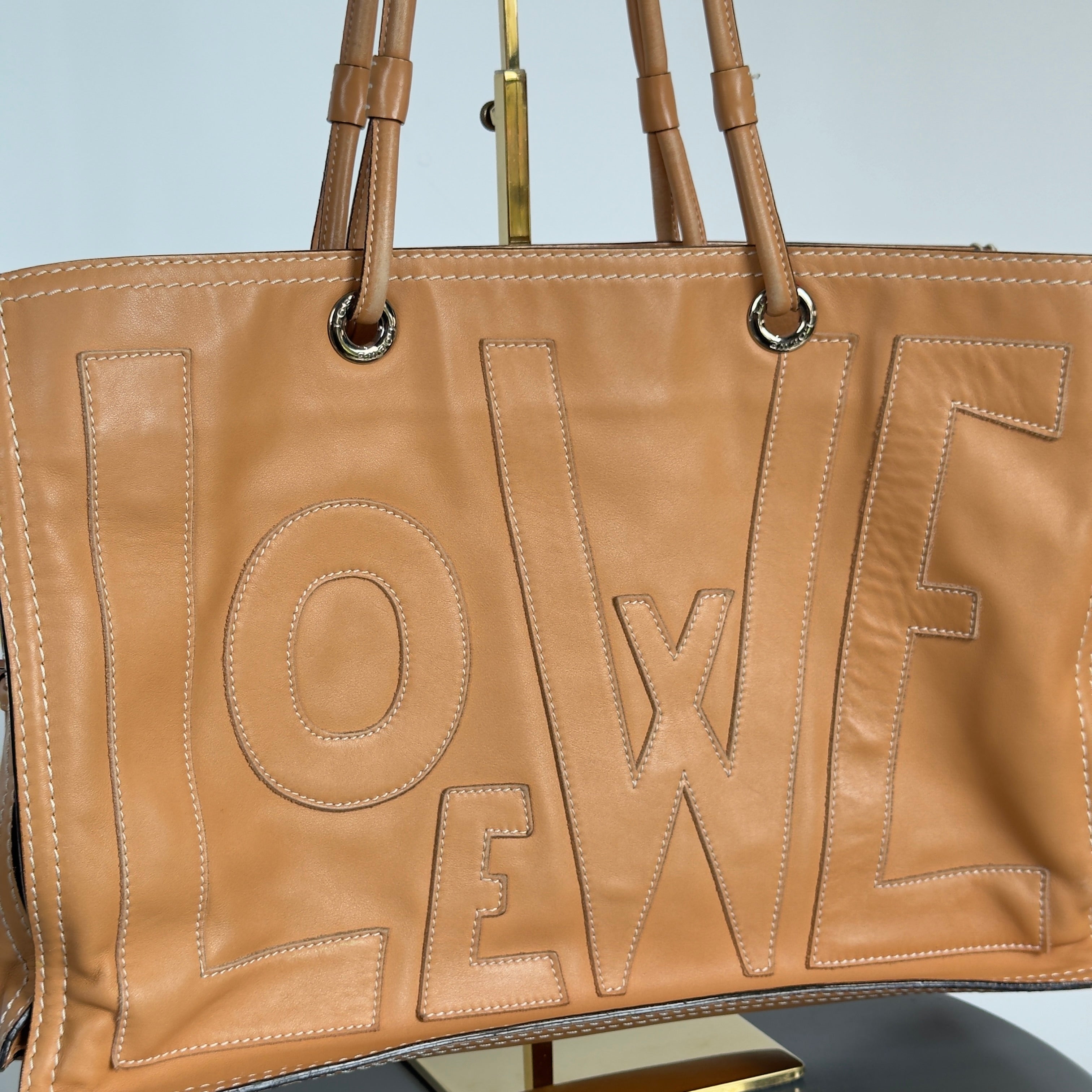 Vintage Loewe Anagram Tote