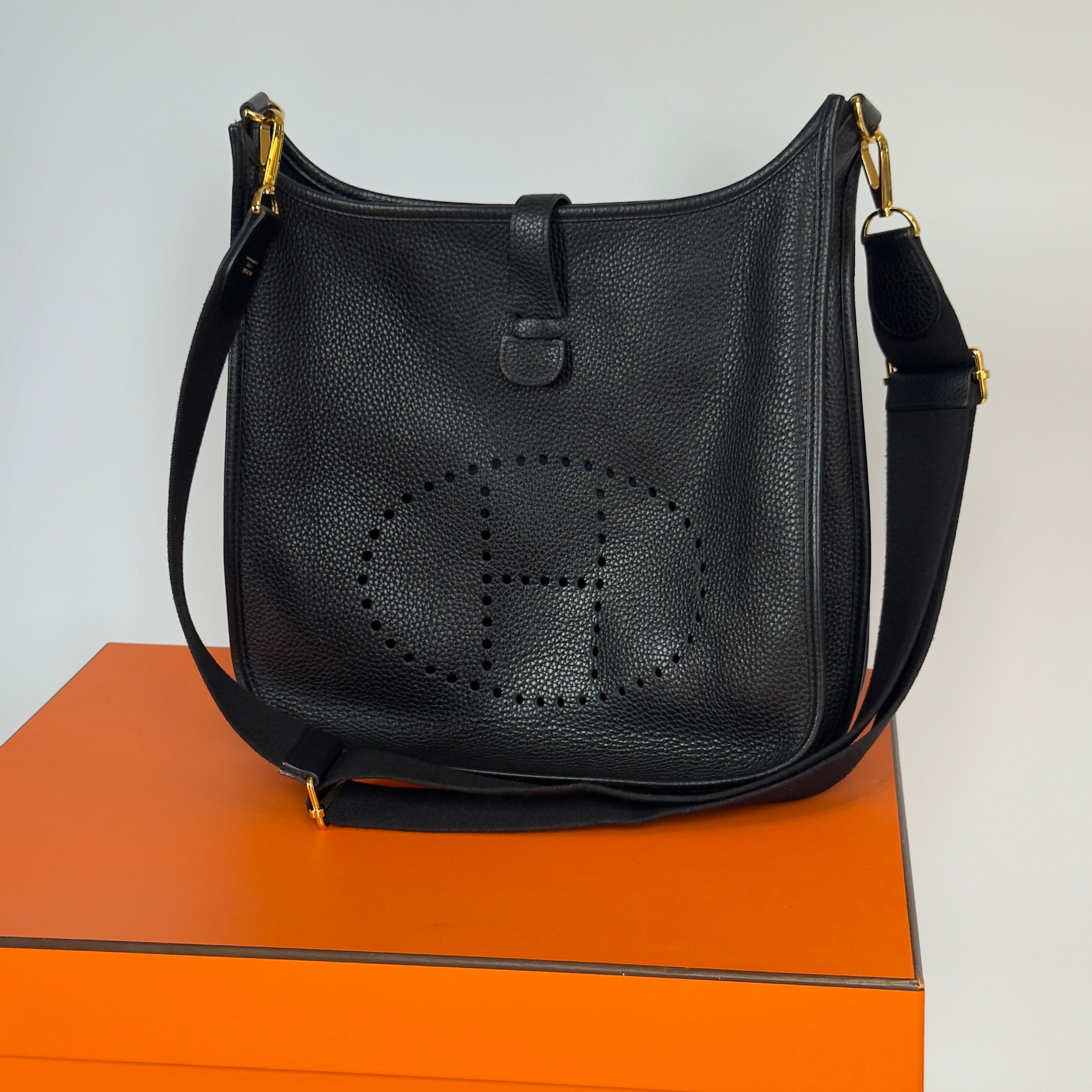 Hermes Black Evelyne 33 - Queen May