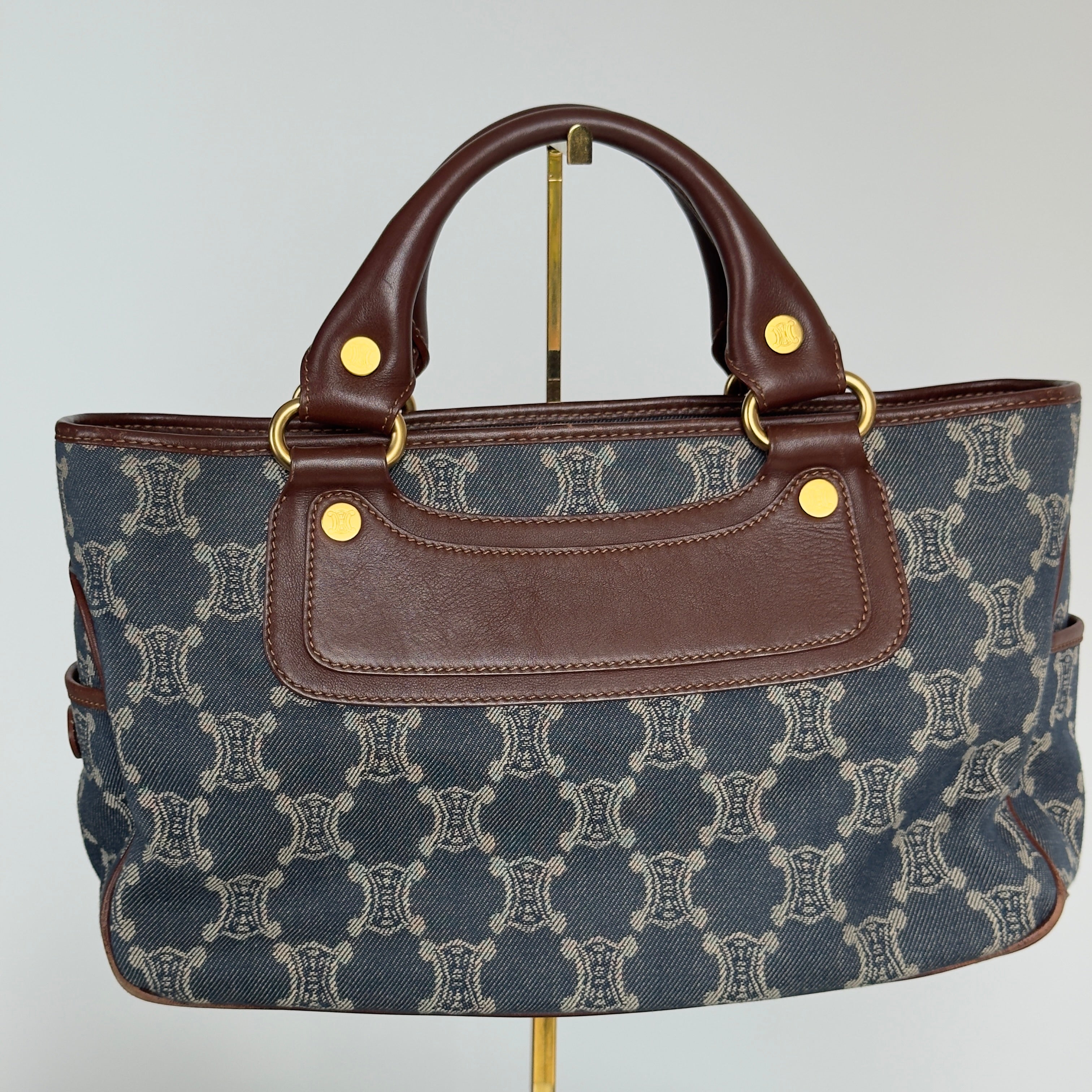 Celine Denim Macadam Boogie Bag - Queen May