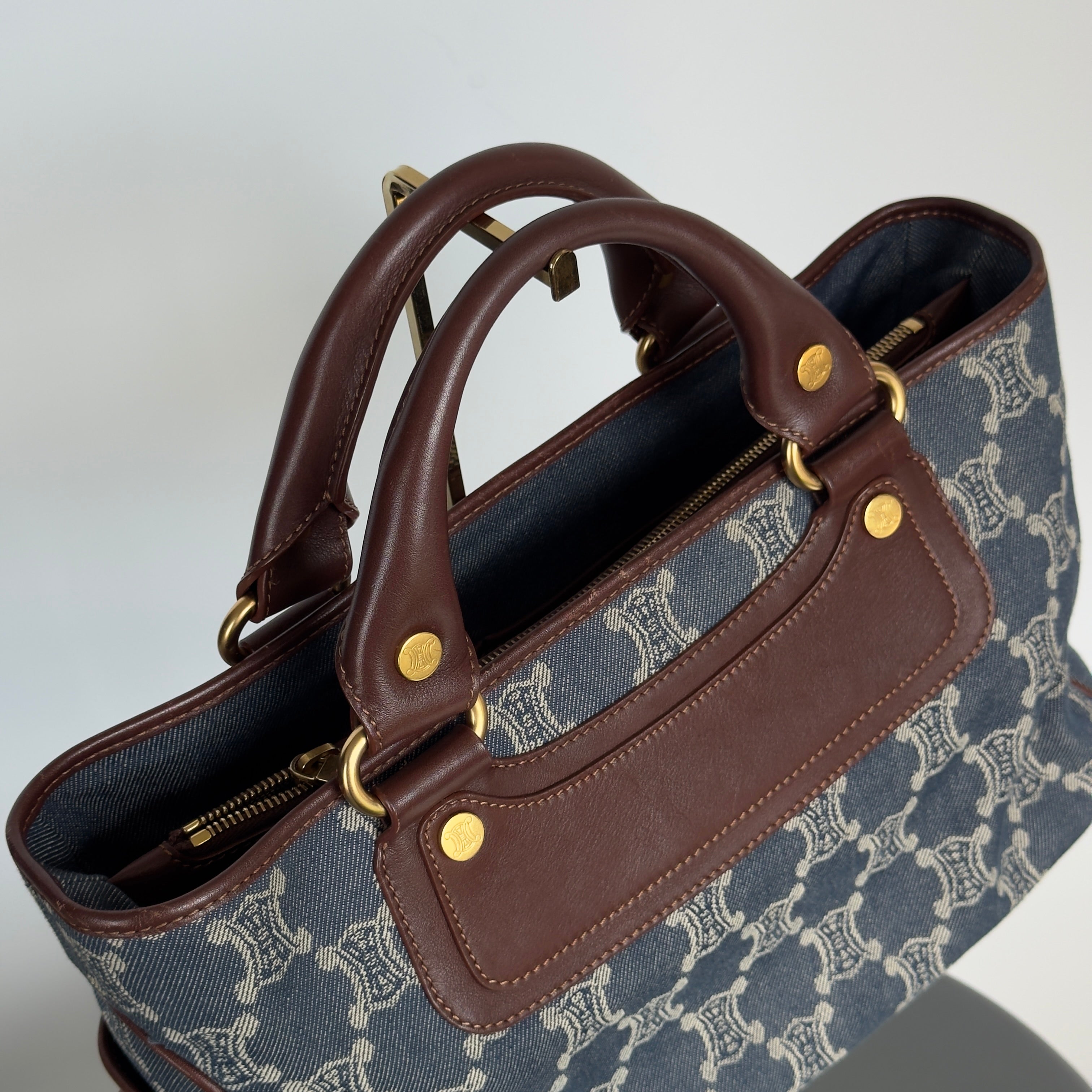 Celine Denim Macadam Boogie Bag - Queen May