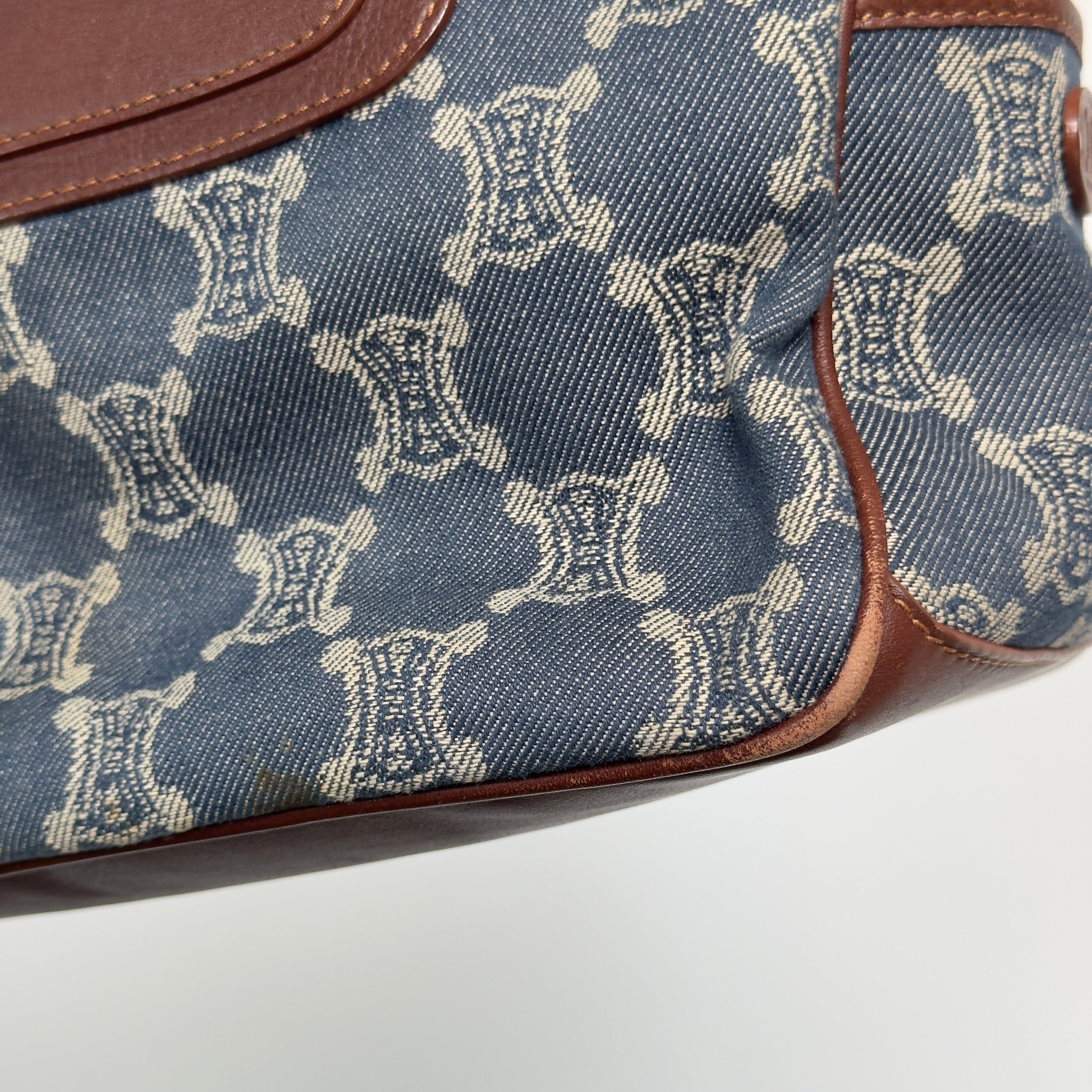 Celine Denim Macadam Boogie Bag - Queen May