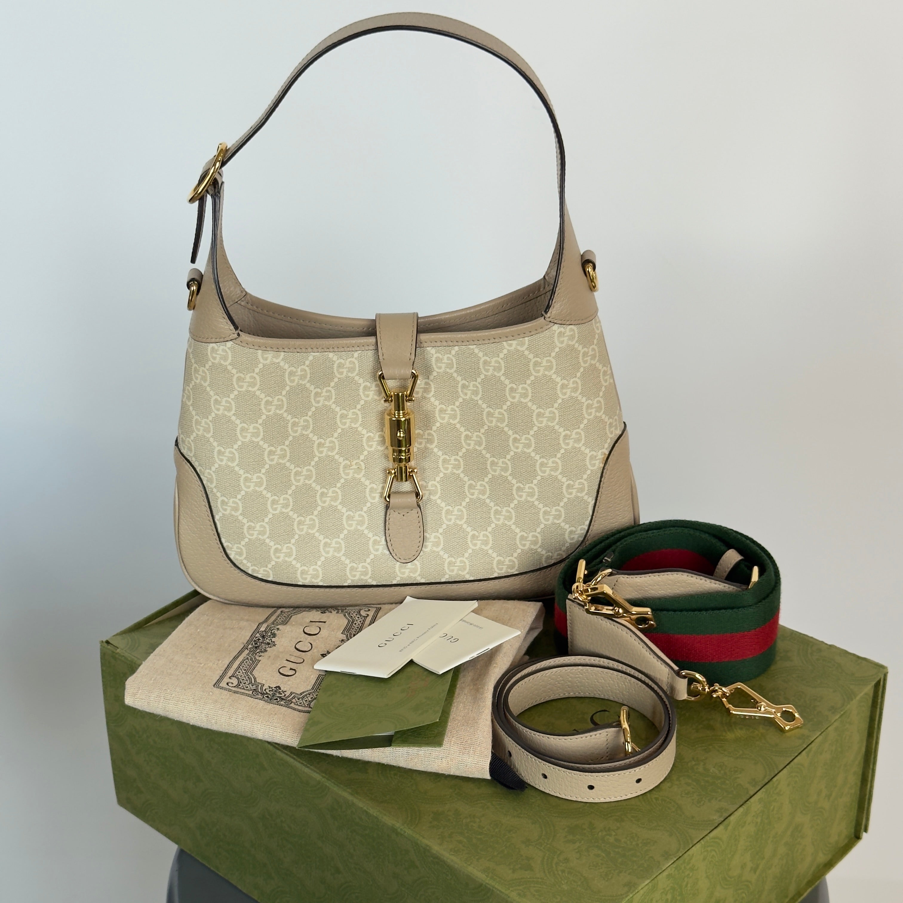 Gucci GG Supreme Jackie 1961 Small - Queen May