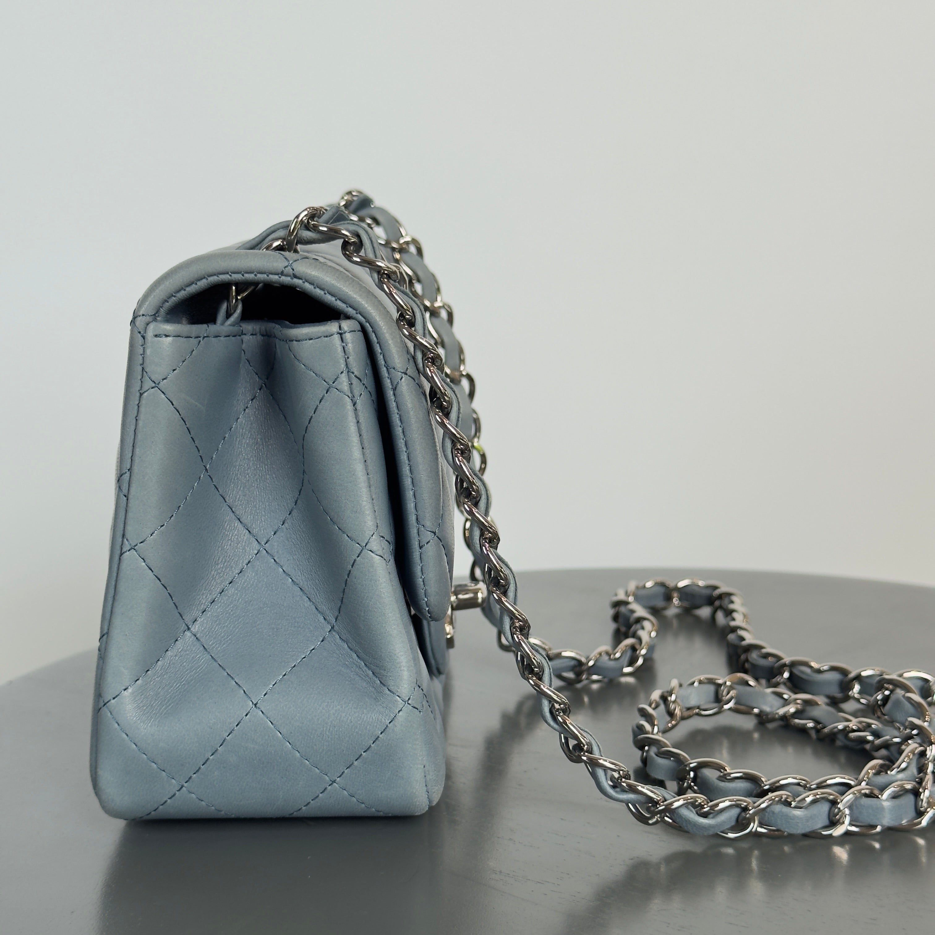 Chanel Square Mini Flap Bag Lambskin 2012 - Queen May