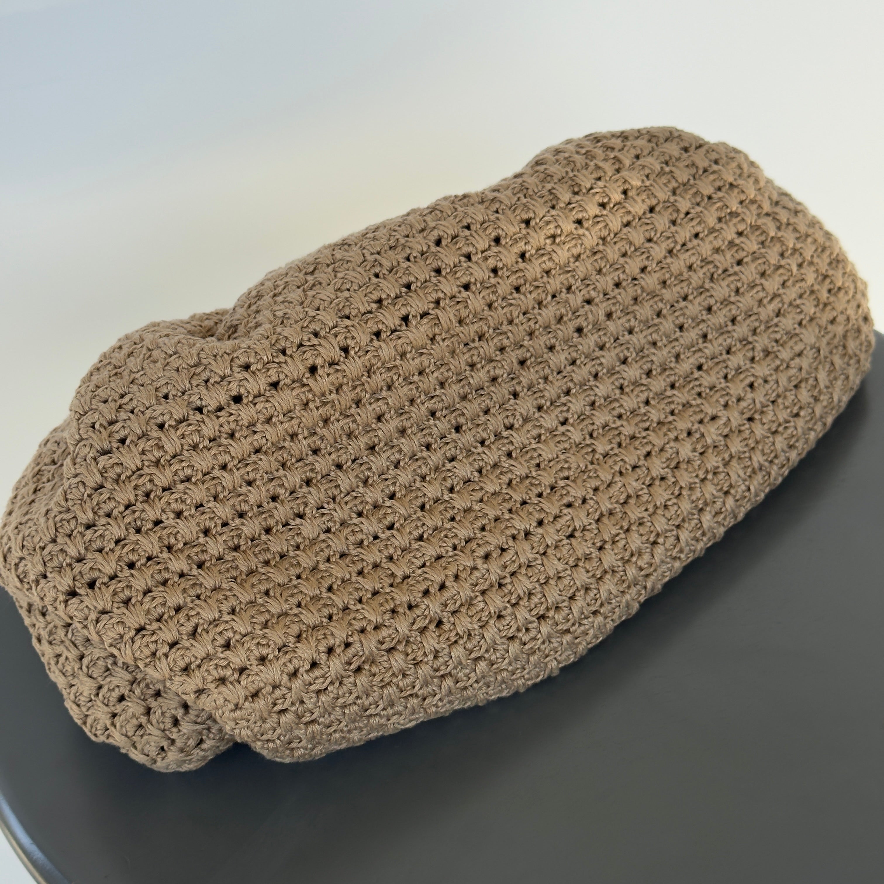 Fendi Intreccio Macrame Braided Shell Clutch With Fendi Strap - Queen May