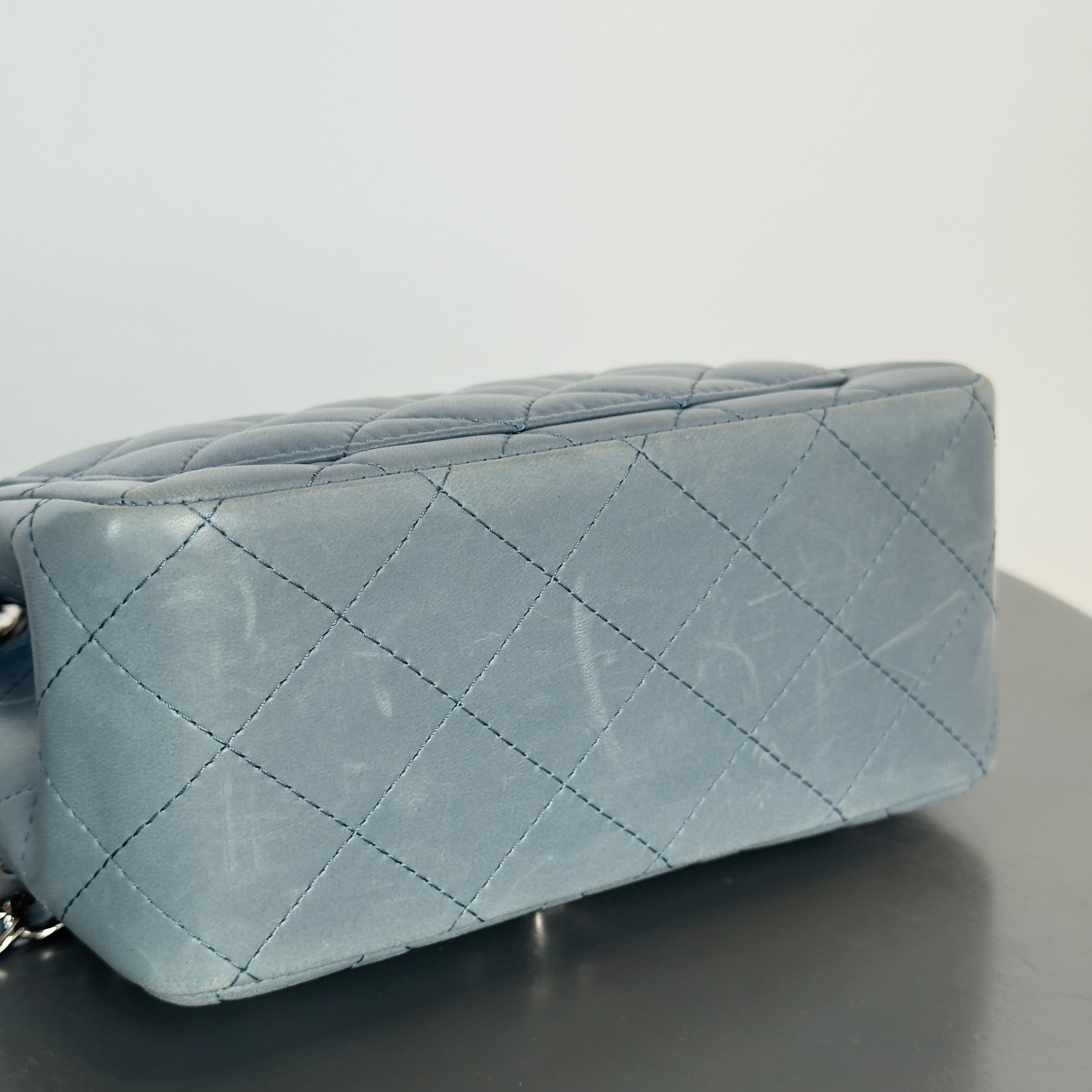 Chanel Square Mini Flap Bag Lambskin 2012 - Queen May