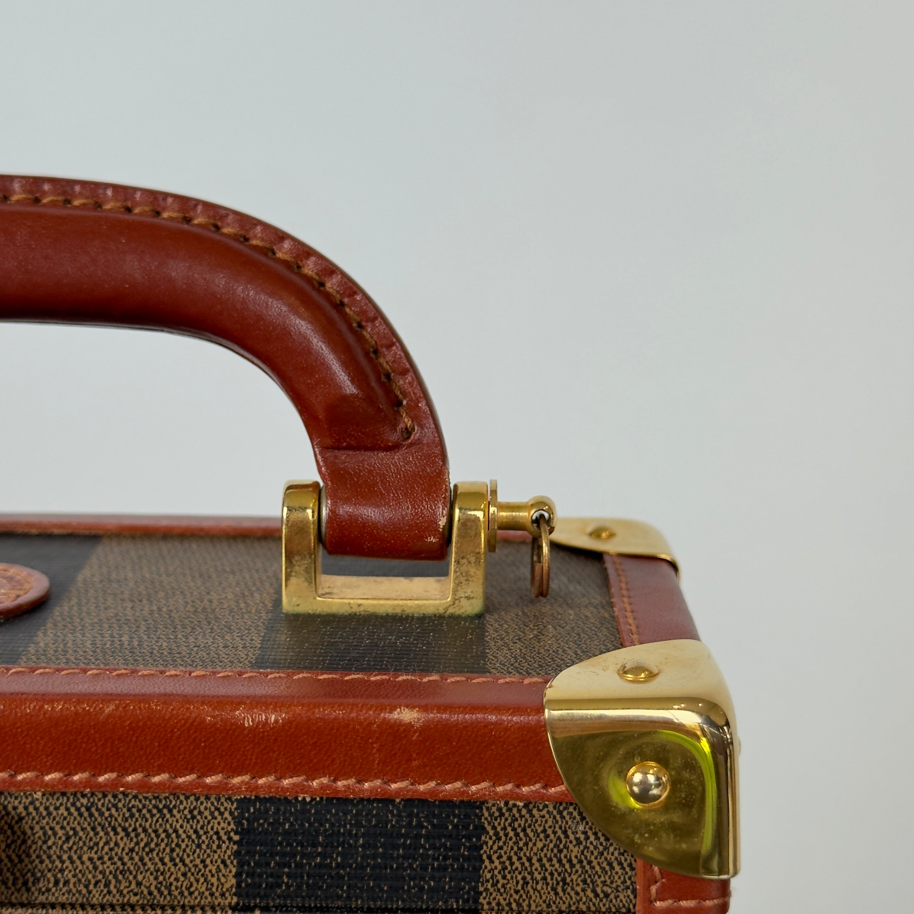 Rare Vintage Fendi Mini Pequin Hardcase - Queen May