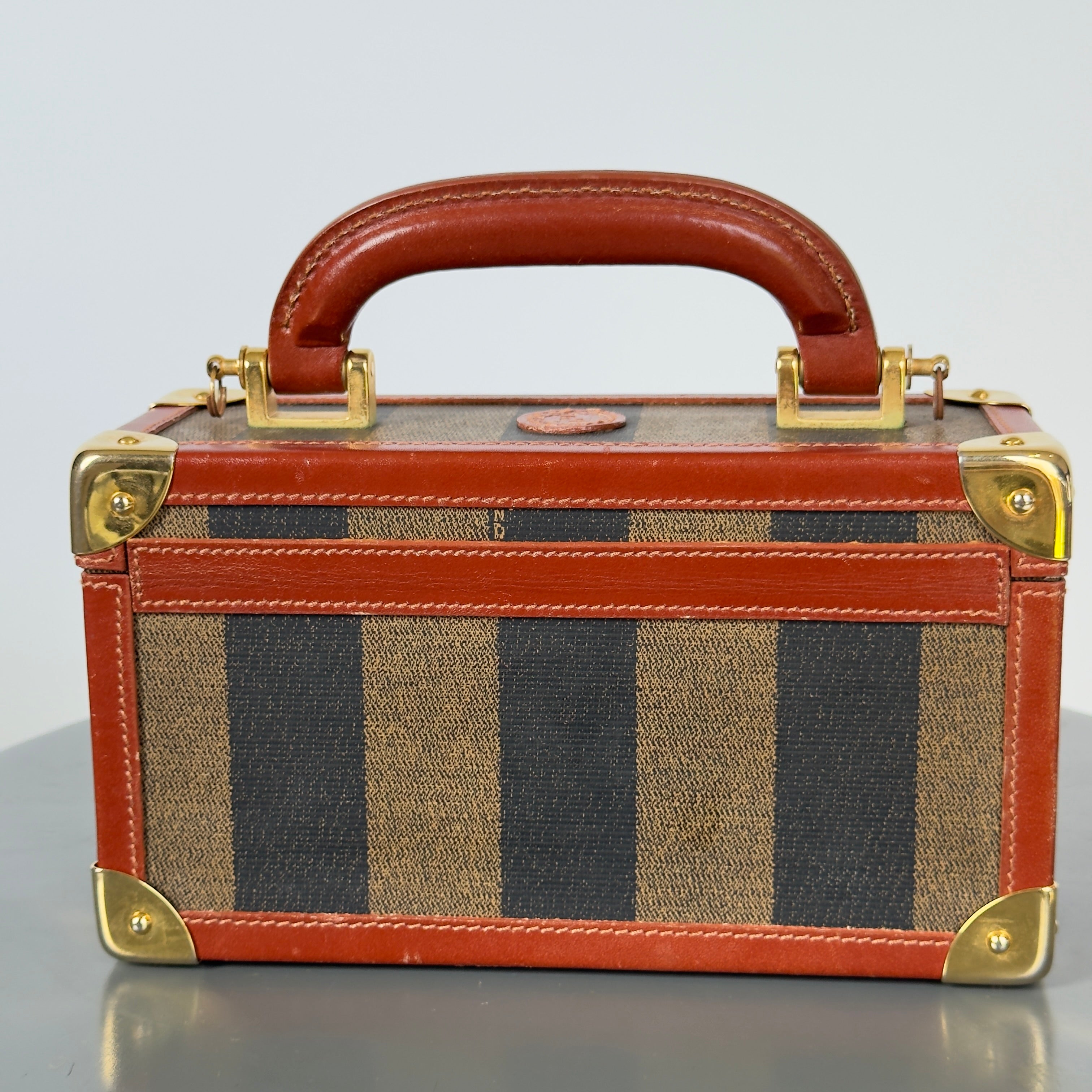 Rare Vintage Fendi Mini Pequin Hardcase - Queen May