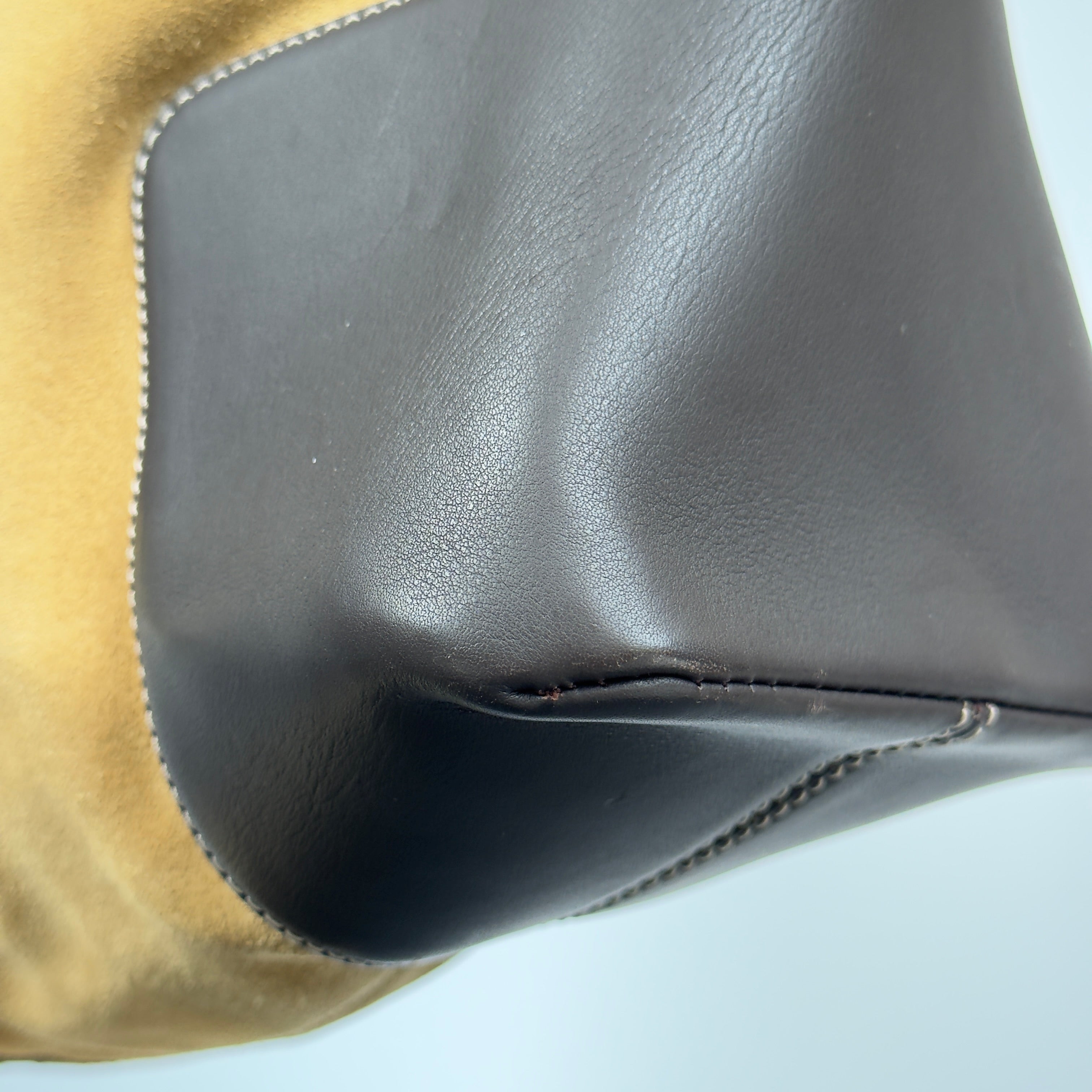 Loewe Suede Anagram Shoulder Bag - Queen May