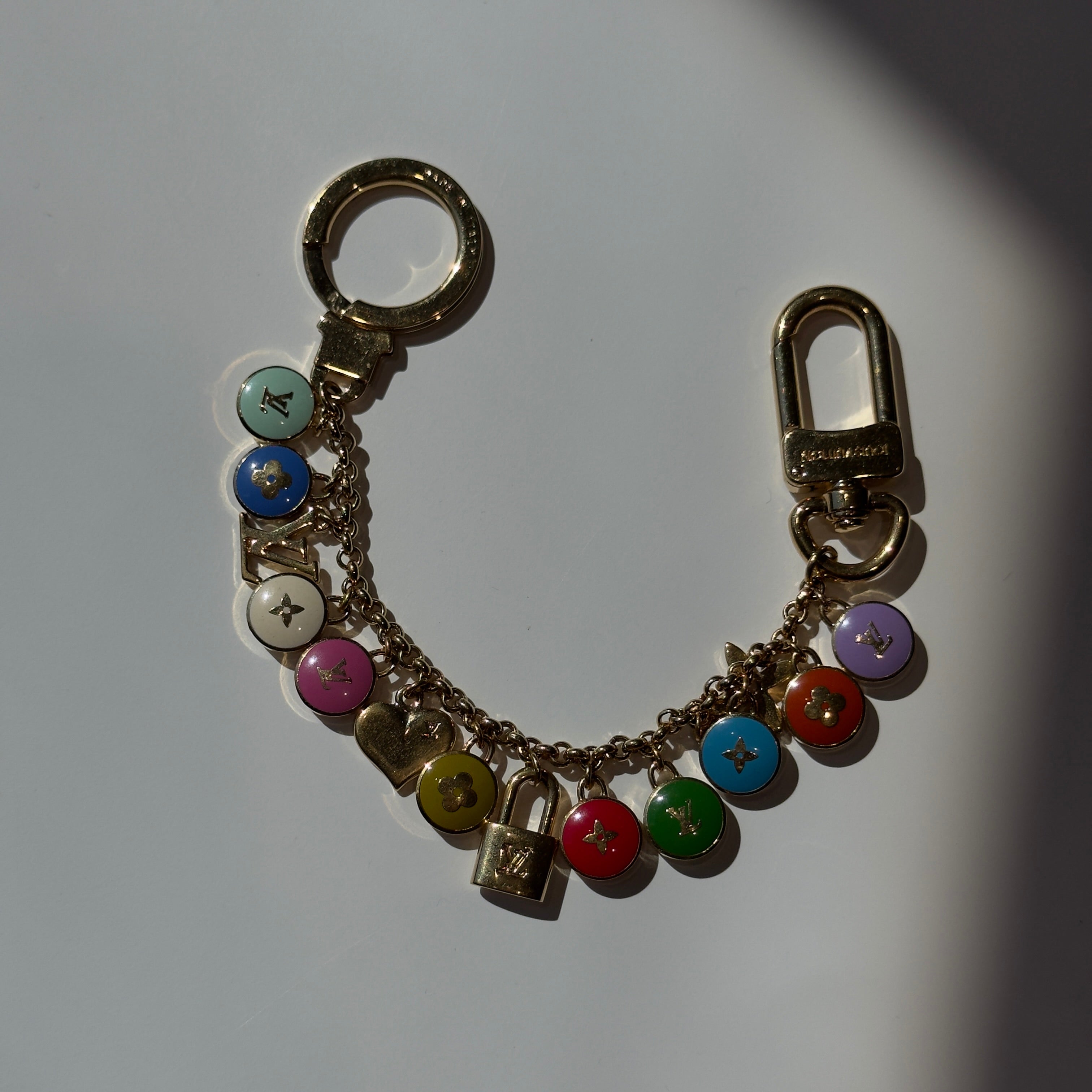 Rare Louis Vuitton Pastilles Multicolor Resin Bag Charm - Queen May