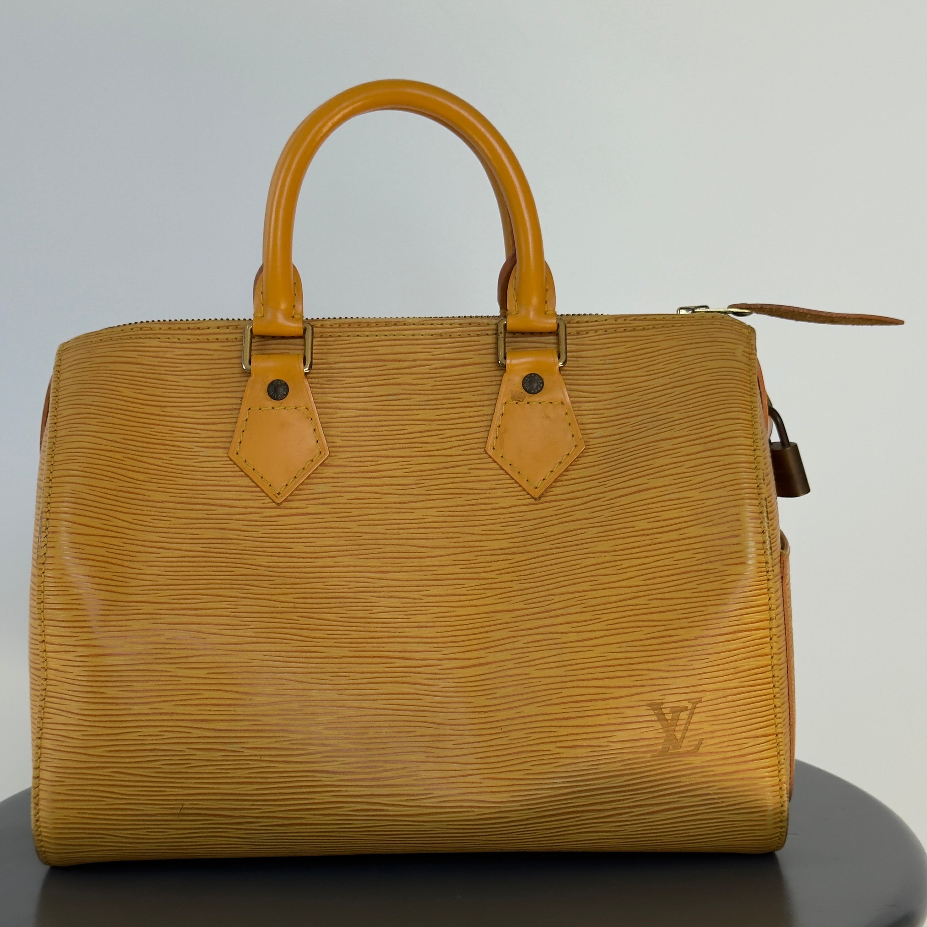 Louis Vuitton Epi Leather Speedy 25 Yellow - Queen May