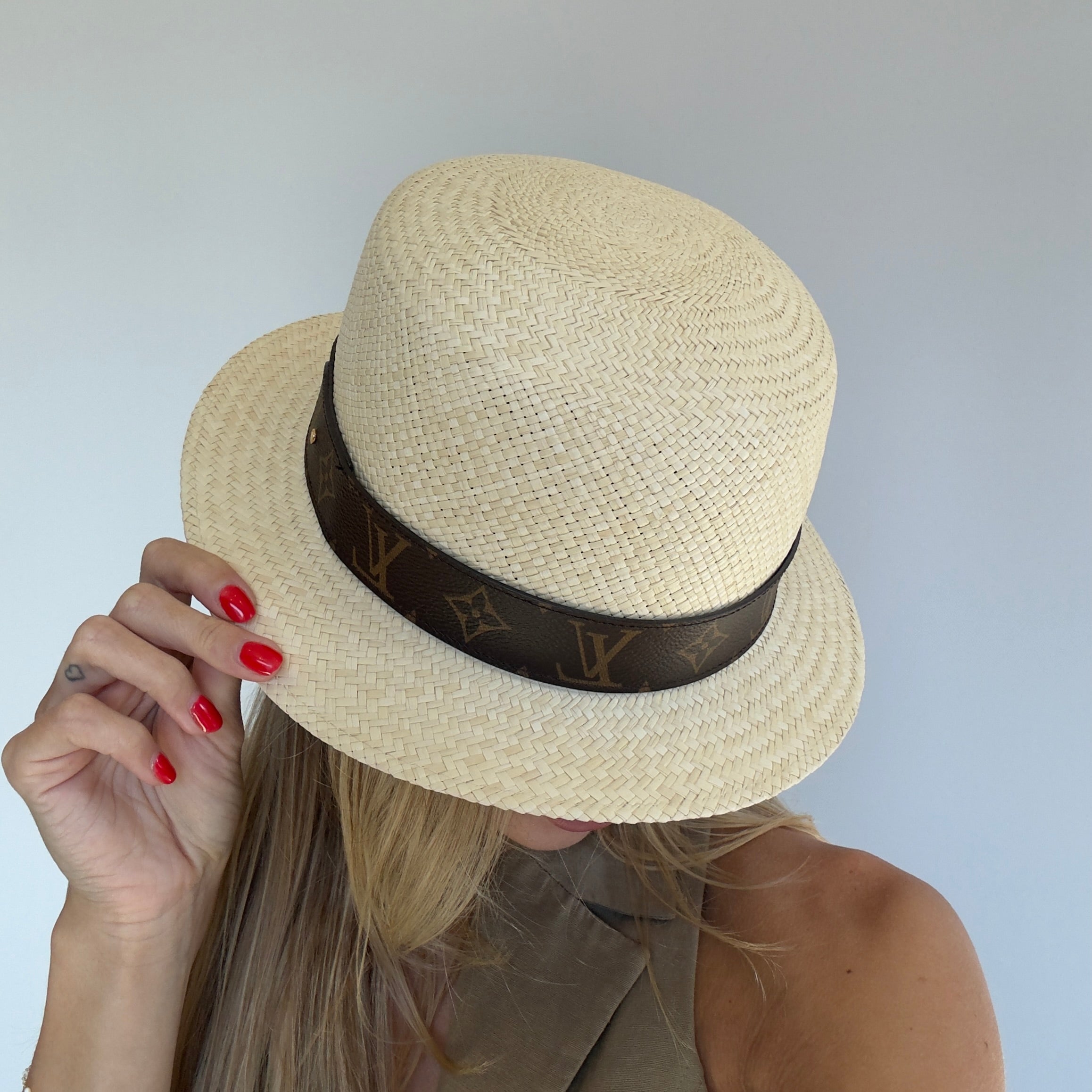 Louis Vuitton Chapeau Summertime Monogram Straw Hat - Queen May