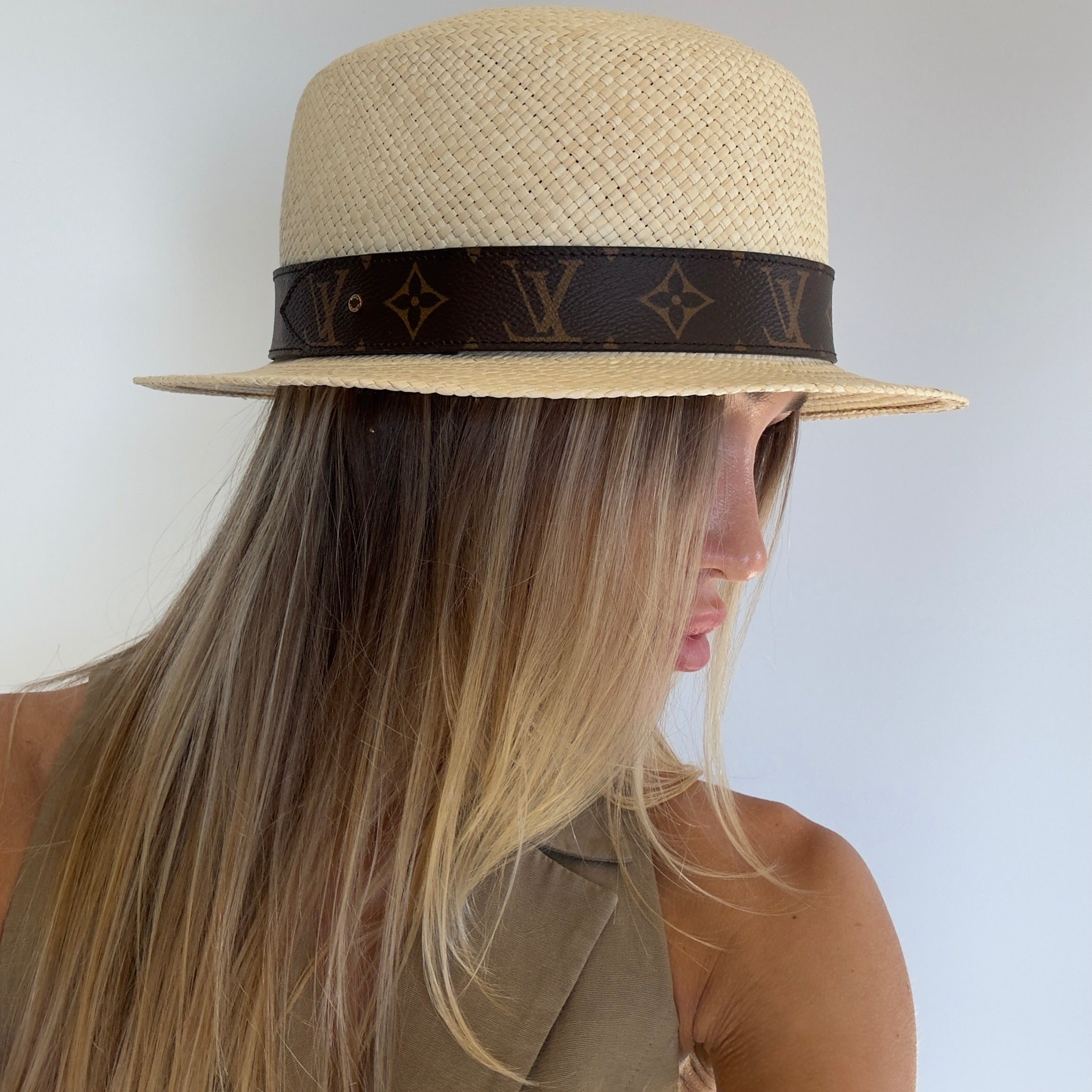 Louis Vuitton Chapeau Summertime Monogram Straw Hat - Queen May