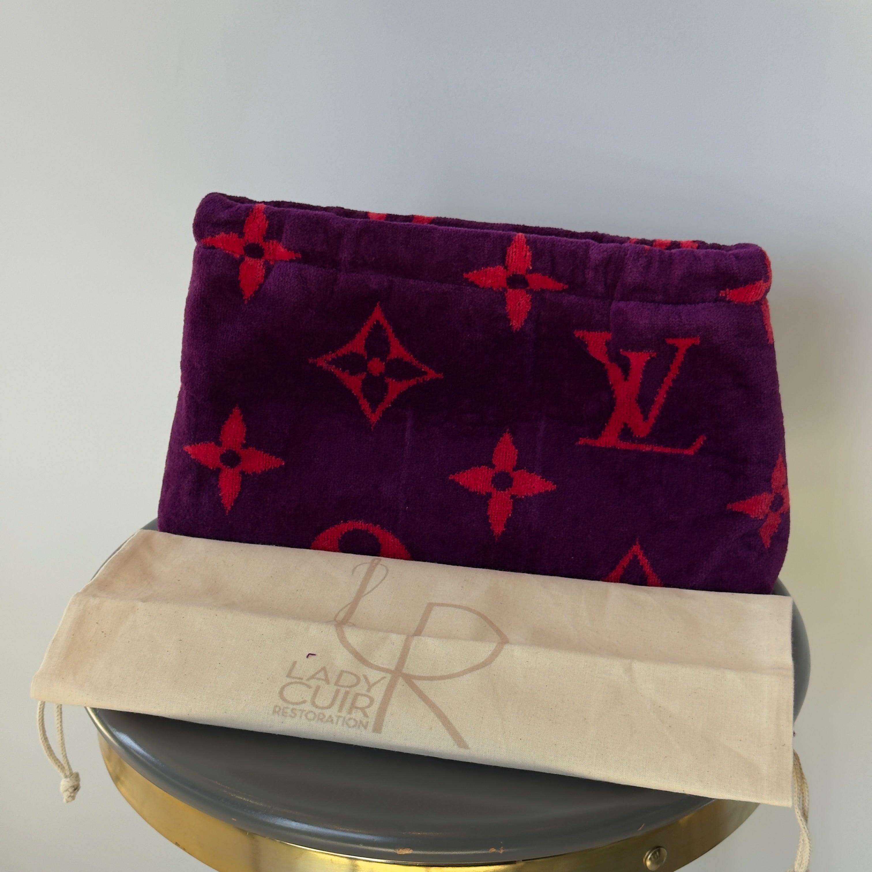 Lady Cuir x Queen May Disco Clutch Purple - Queen May