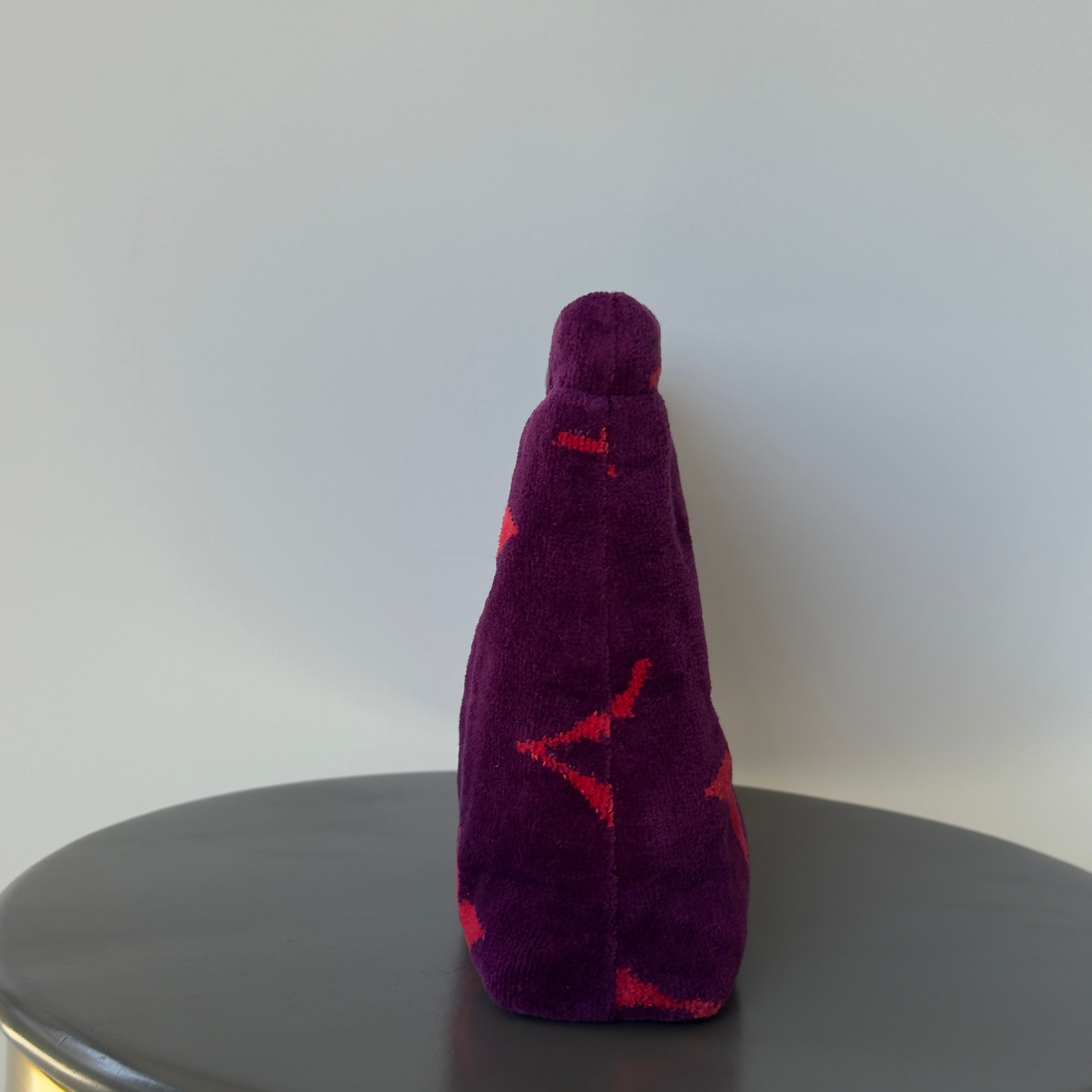 Lady Cuir x Queen May Disco Clutch Purple - Queen May