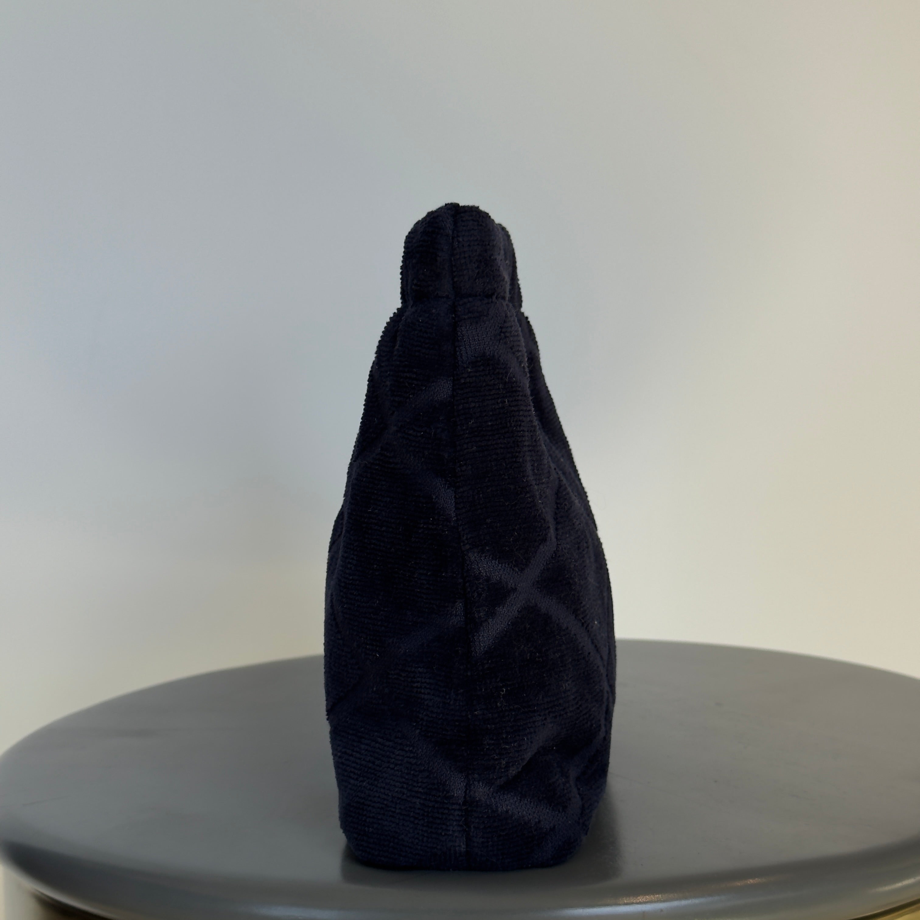 Lady Cuir x Queen May Saint Tropez Towel Clutch Navy - Queen May