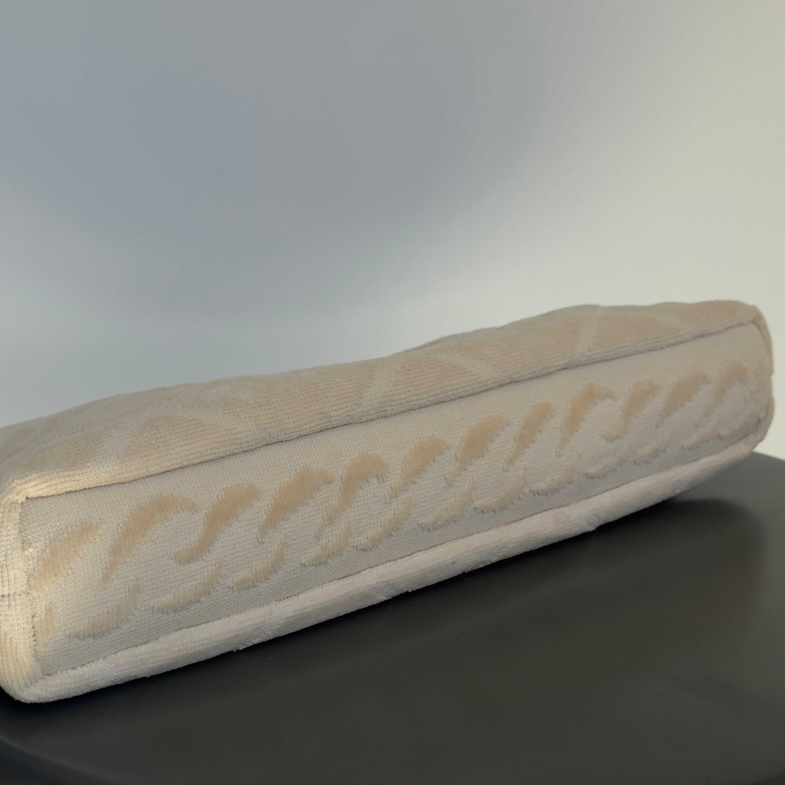 Lady Cuir x Queen May Saint Tropez Towel Clutch Beige - Queen May
