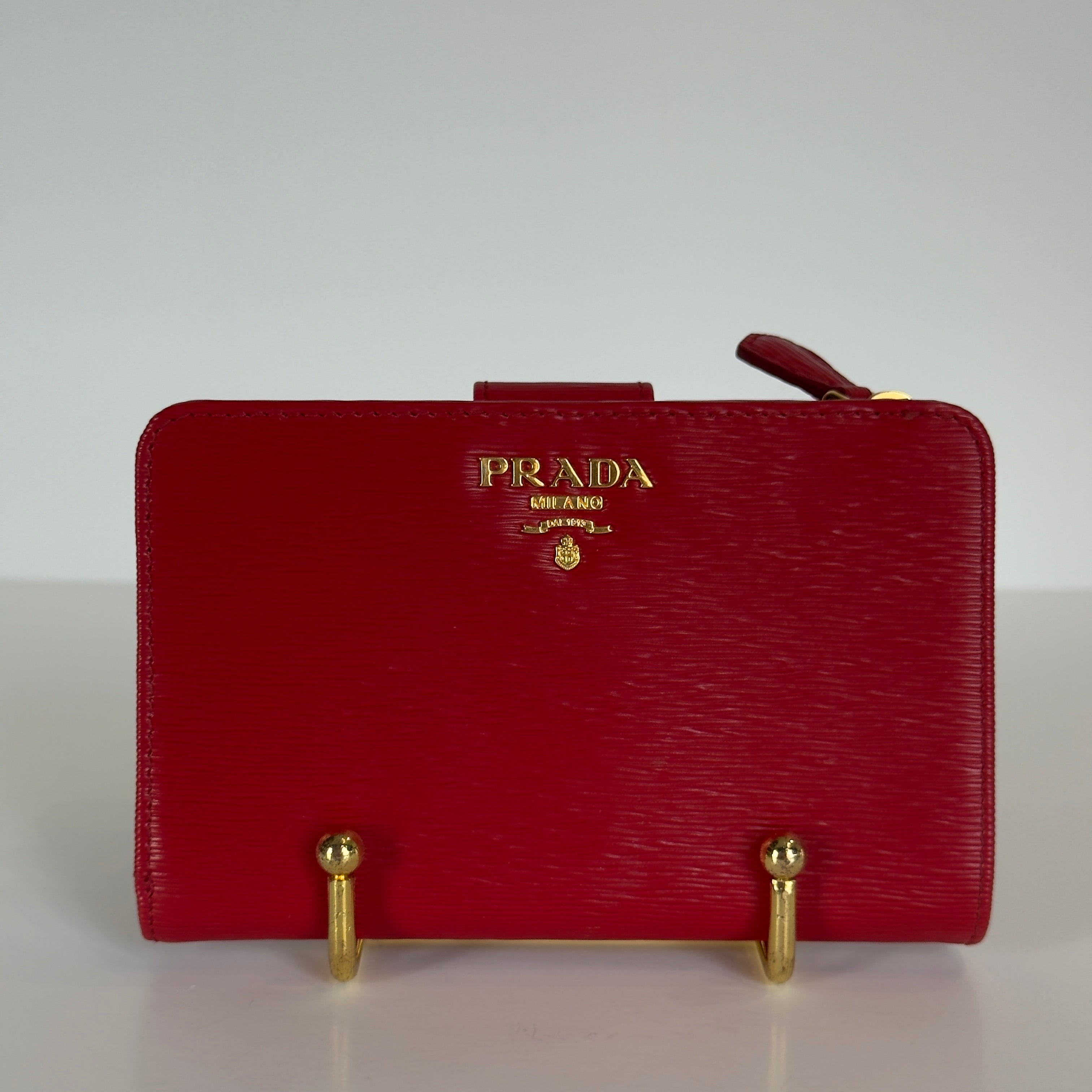 Prada Saffiano Continental Wallet - Queen May