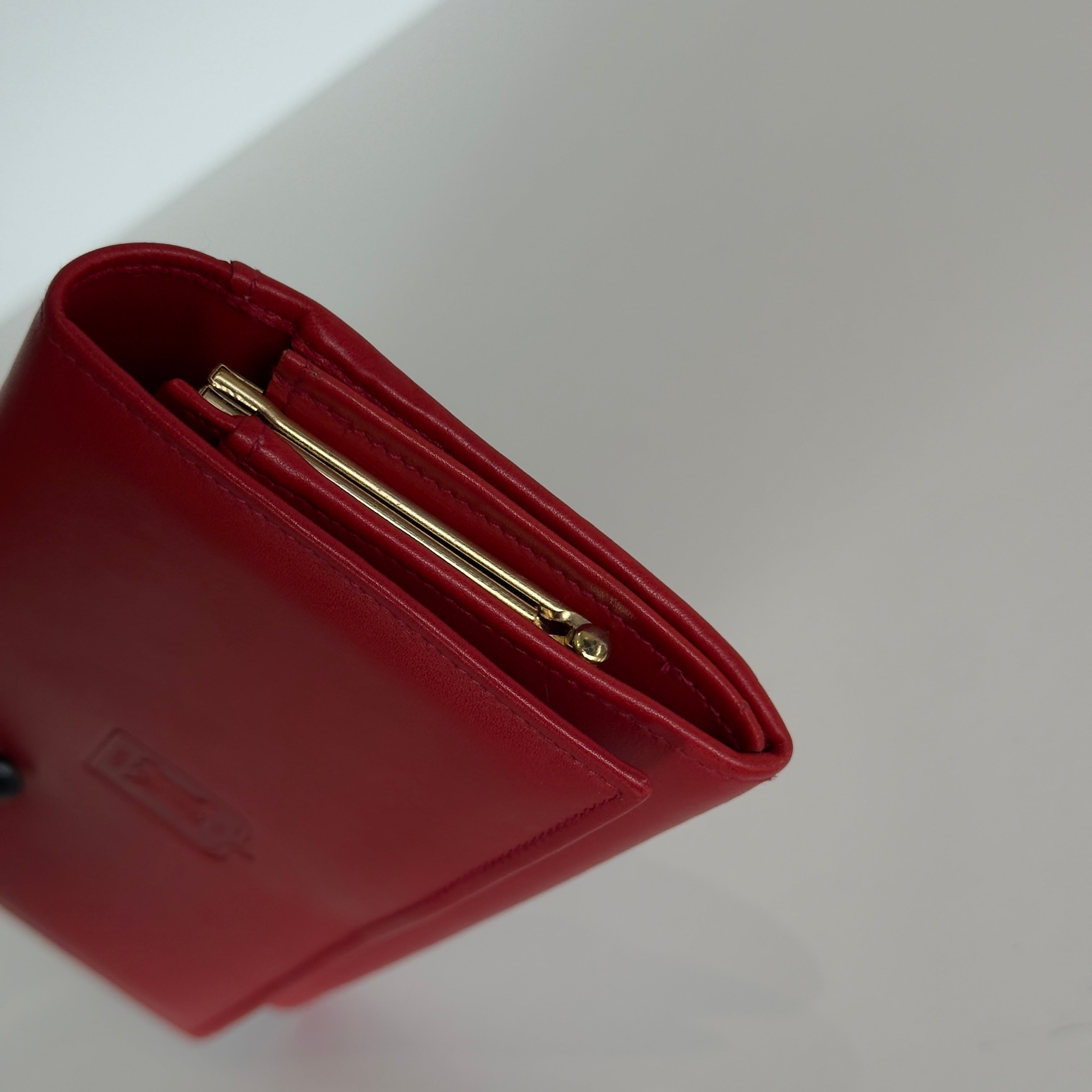 Celine Triomphe Wallet Red - Queen May
