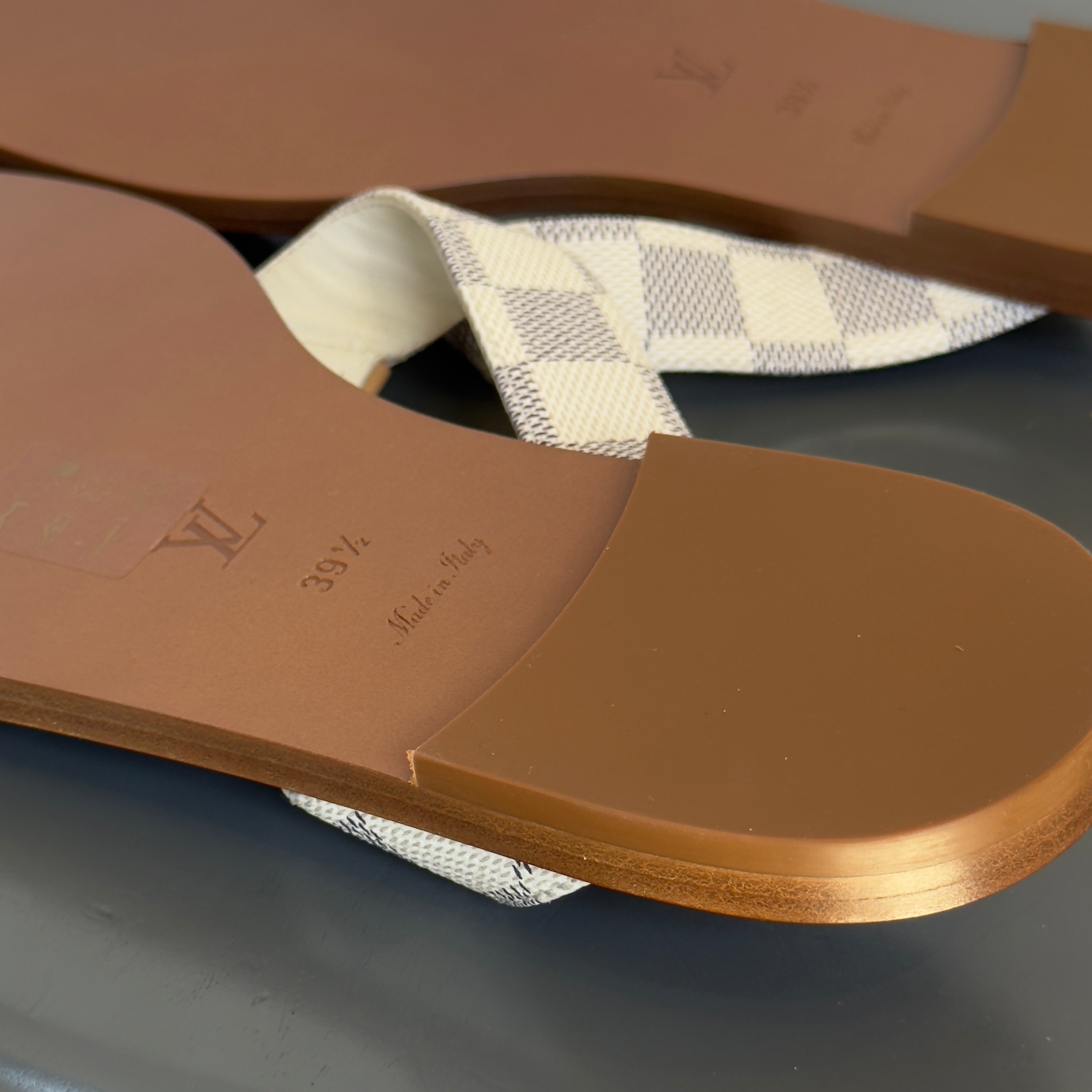 Louis Vuitton Damier Azur Sandals - Queen May