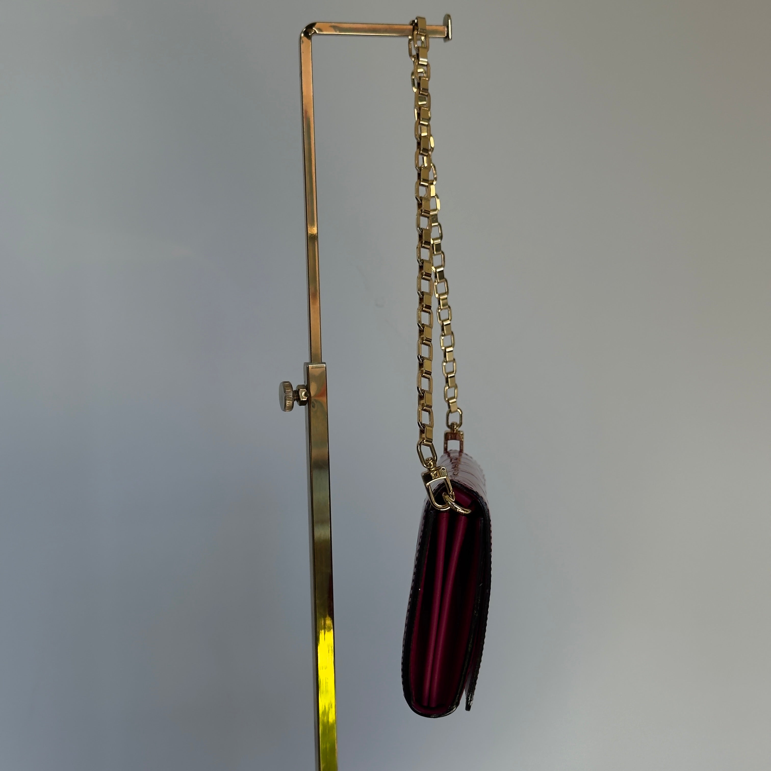 Louis Vuitton Monogram Vernis Portefeuille Sarah Chain Shoulder Bag - Queen May