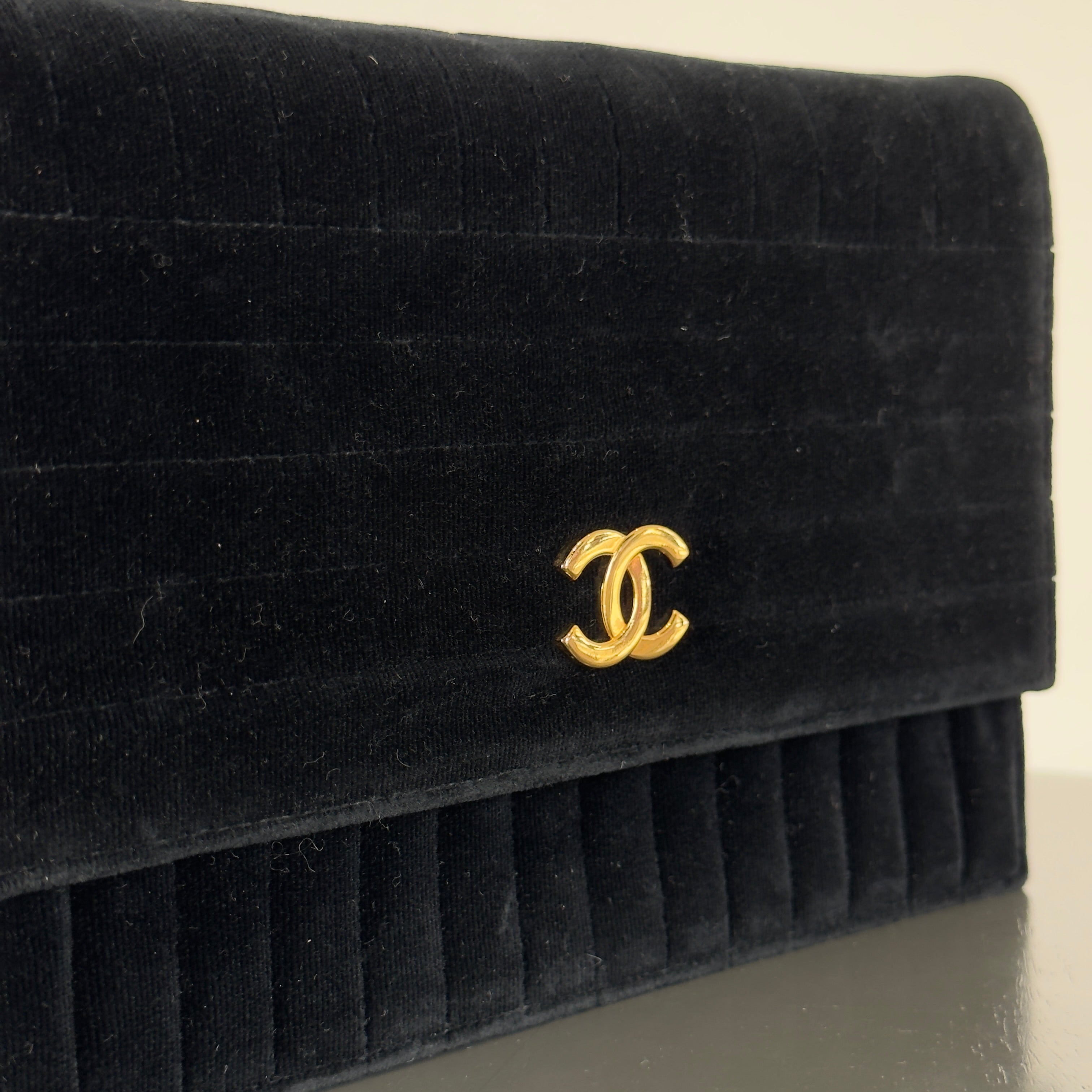 Chanel Velvet Mademoiselle Shoulder Bag - Queen May