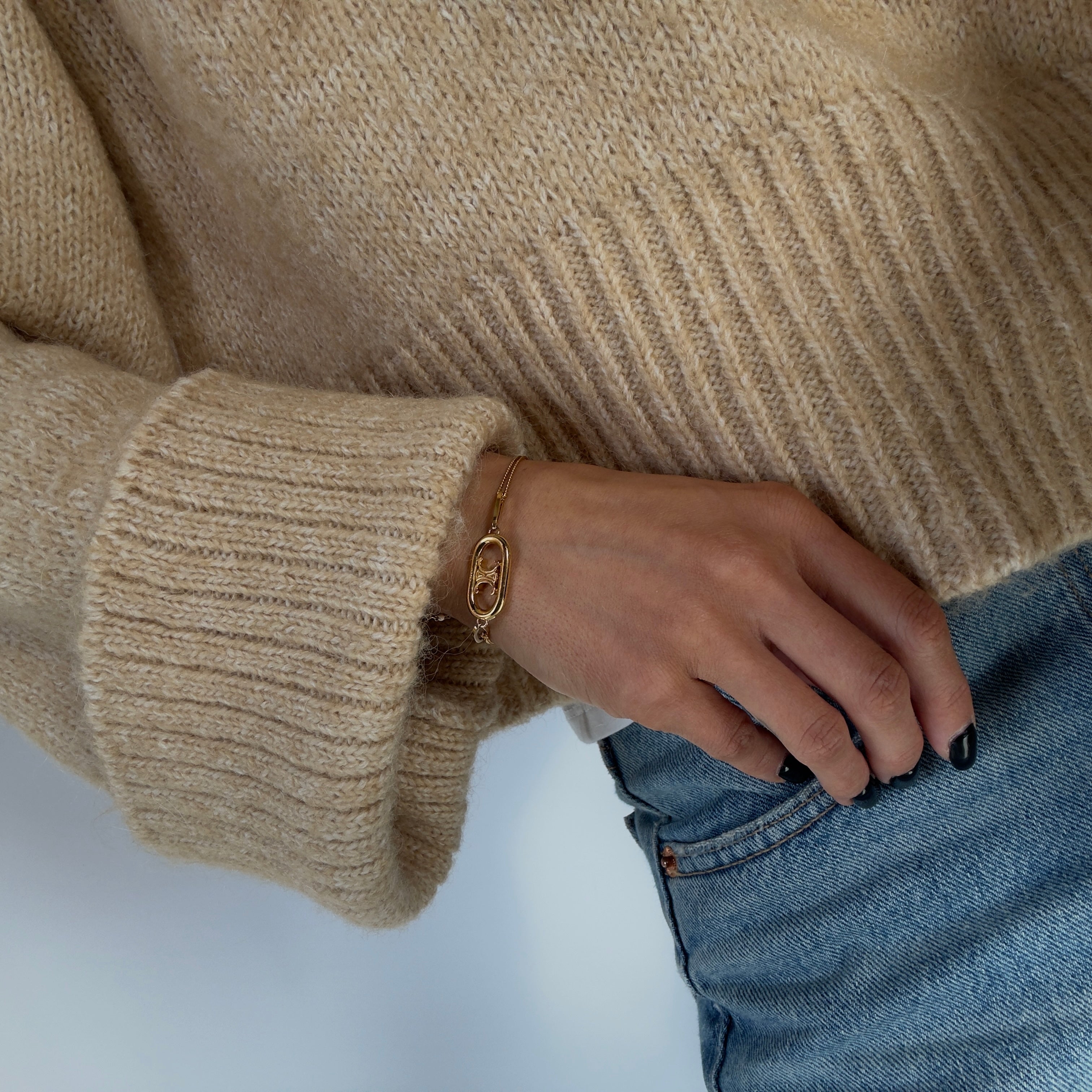 Celine Triomphe Link Bracelet - Queen May
