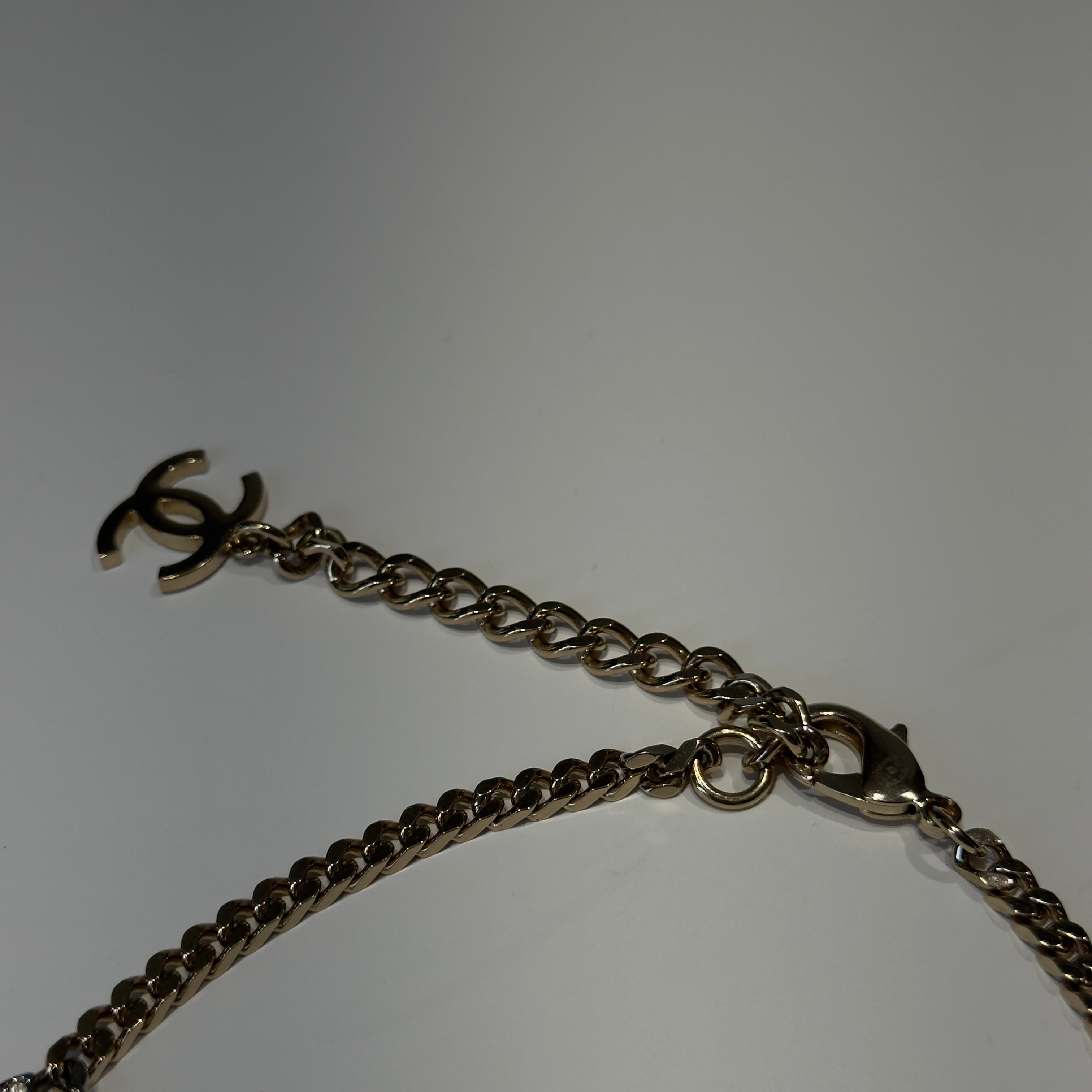 Chanel B22 CC Choker Crystal Chain - Queen May