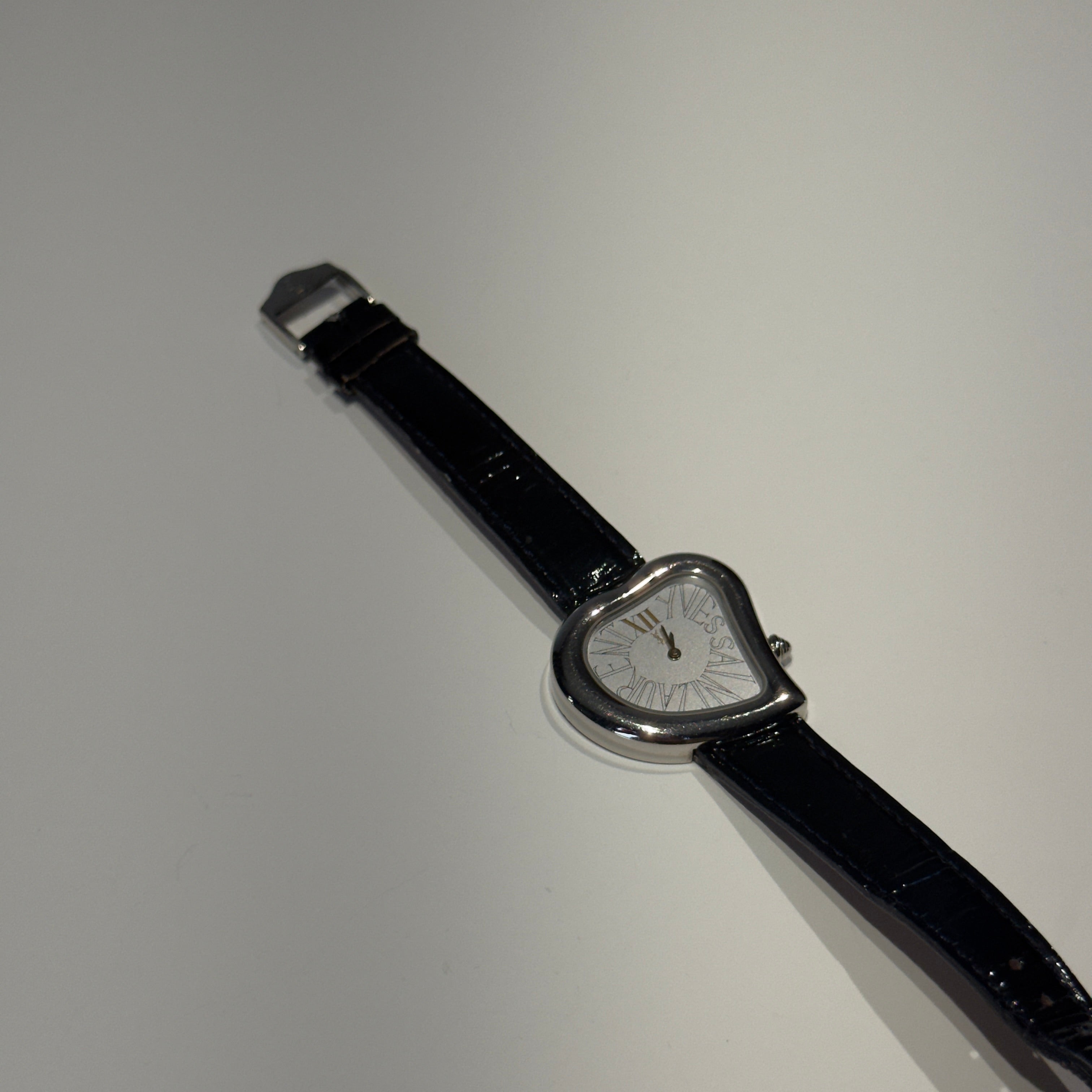 Vintage Yves Saint Laurent Heart Watch - Queen May