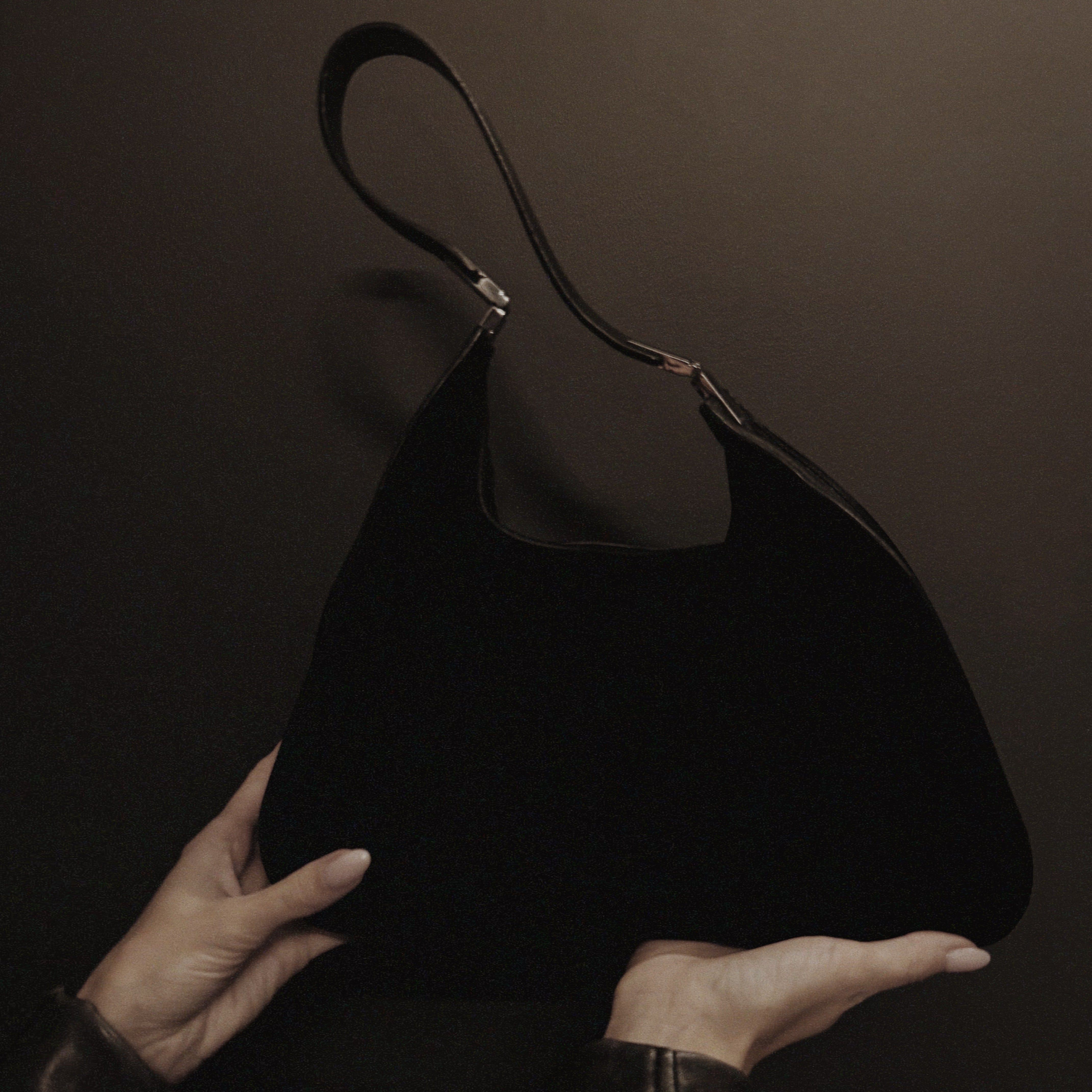 Gucci Black Suede Hobo - Queen May
