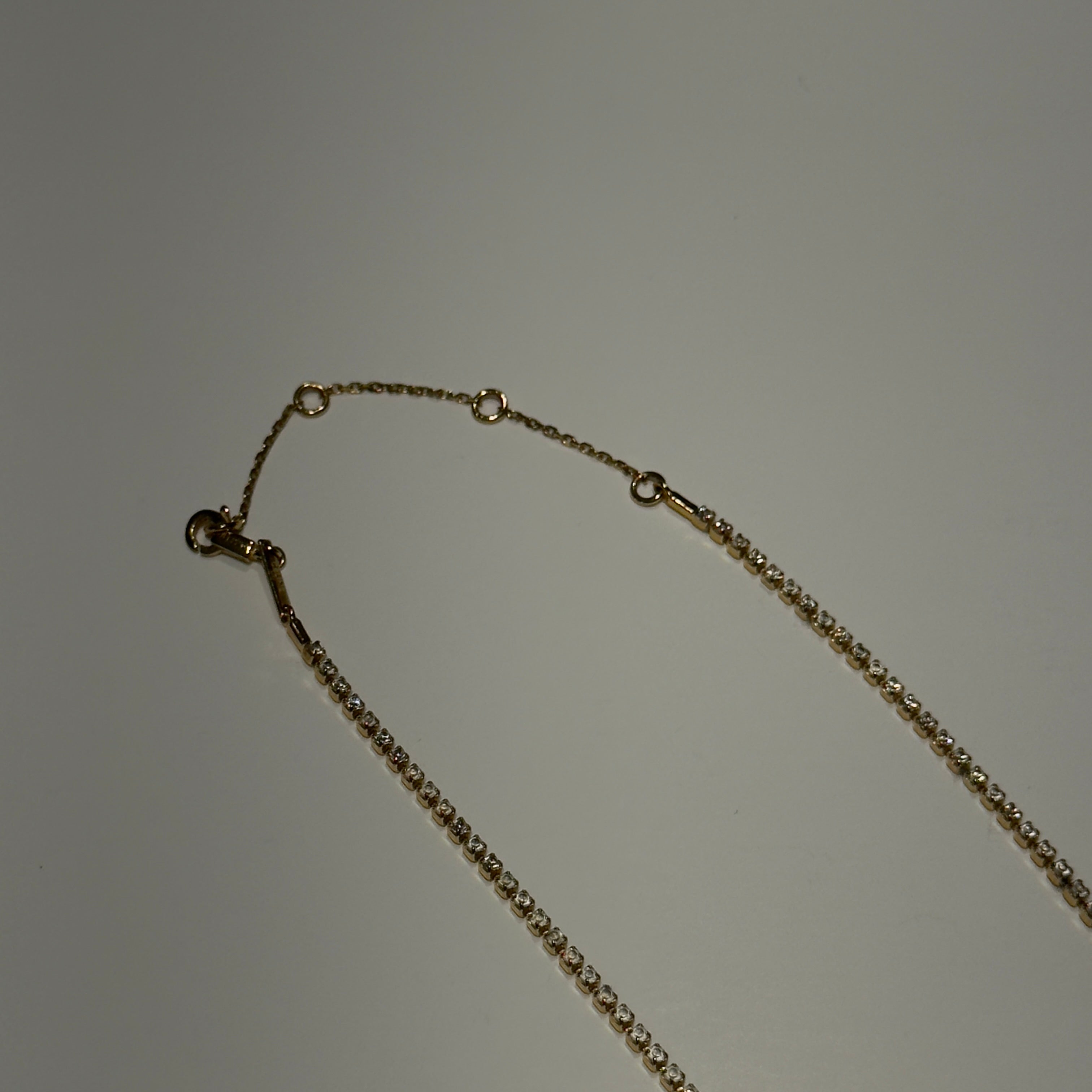 Celine Triomphe Sparkle Necklace - Queen May