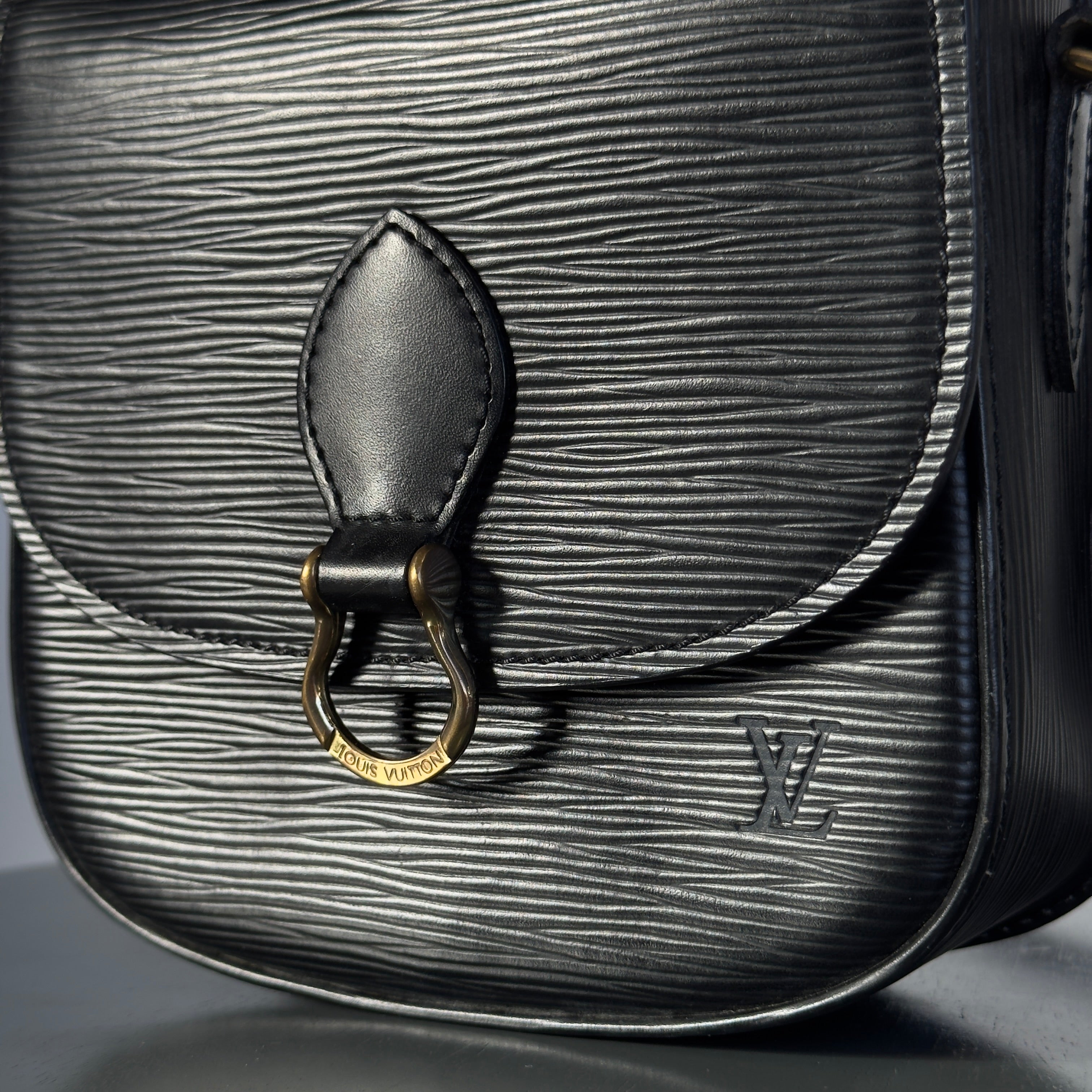 Louis Vuitton Black Epi St Cloud Mini Bag - Queen May