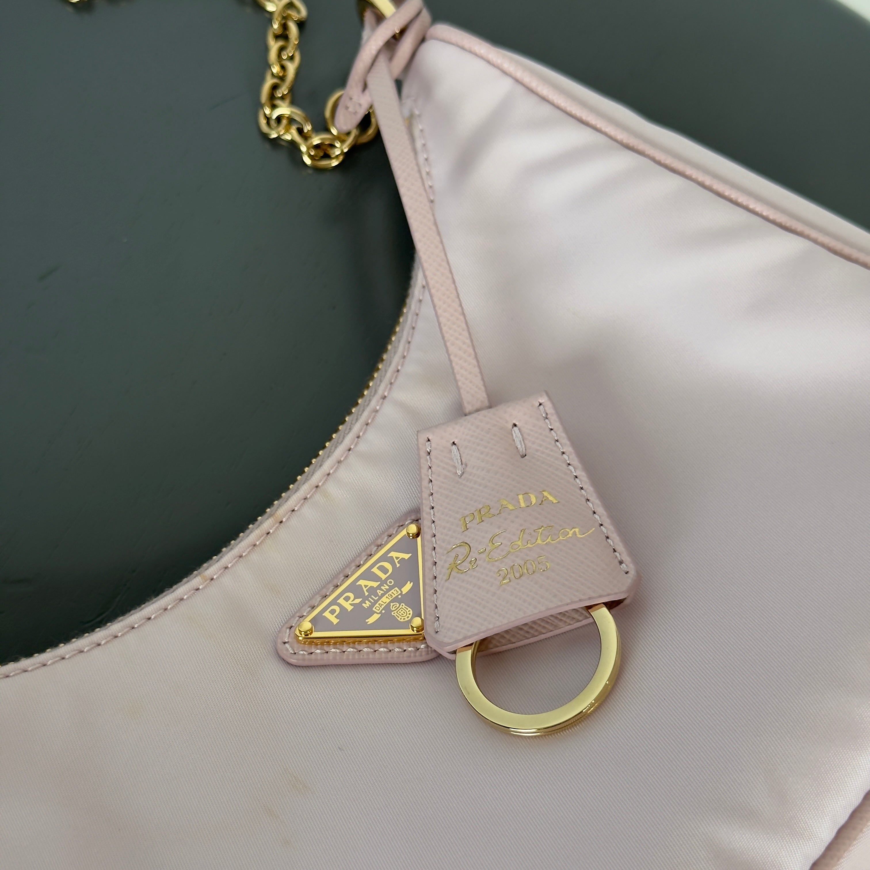 Prada Saffiano Pink Re-Edition 2005