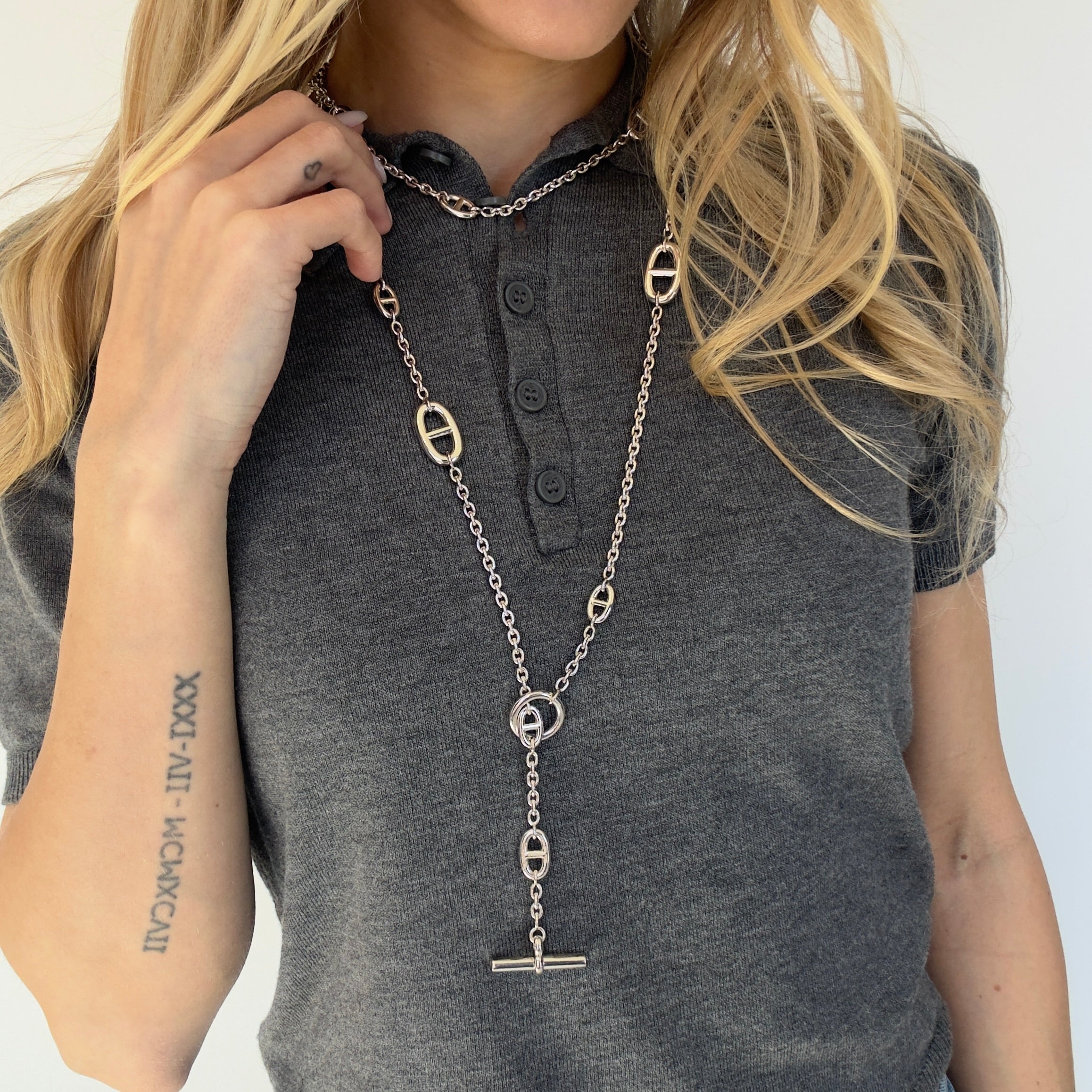 Hermes Farandole Long Necklace 120 - Queen May