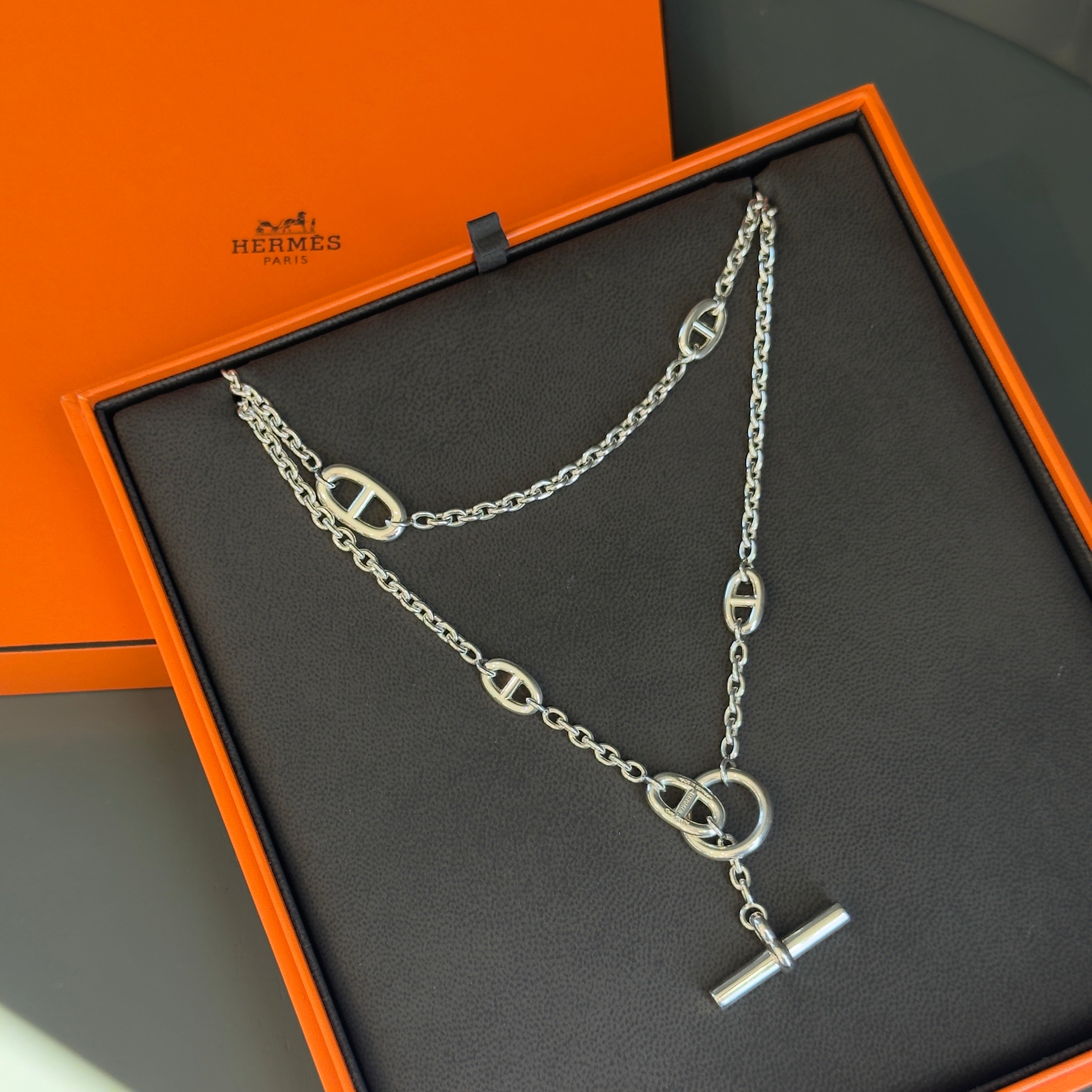 Hermes Farandole Long Necklace 120 - Queen May