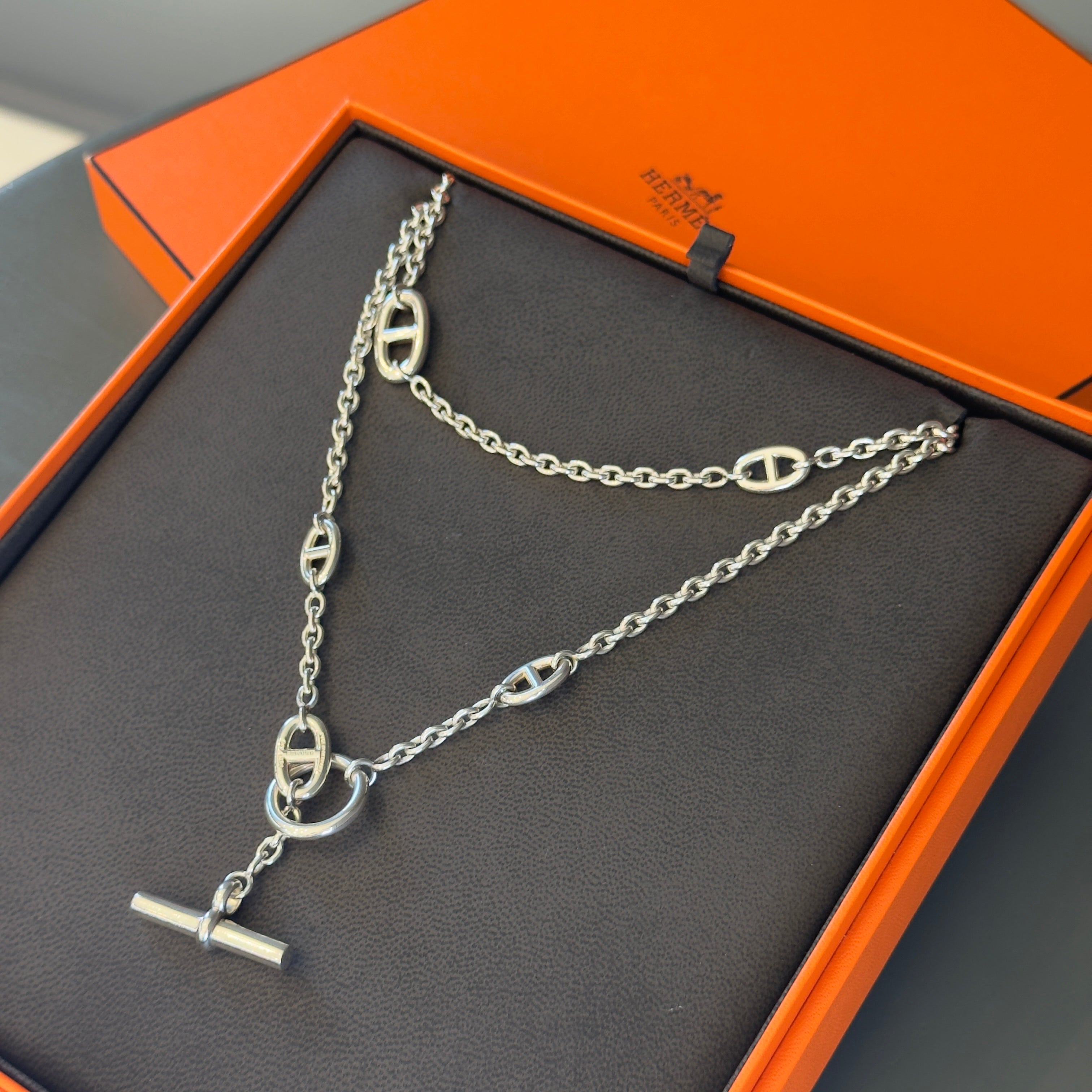Hermes Farandole Long Necklace 120 - Queen May
