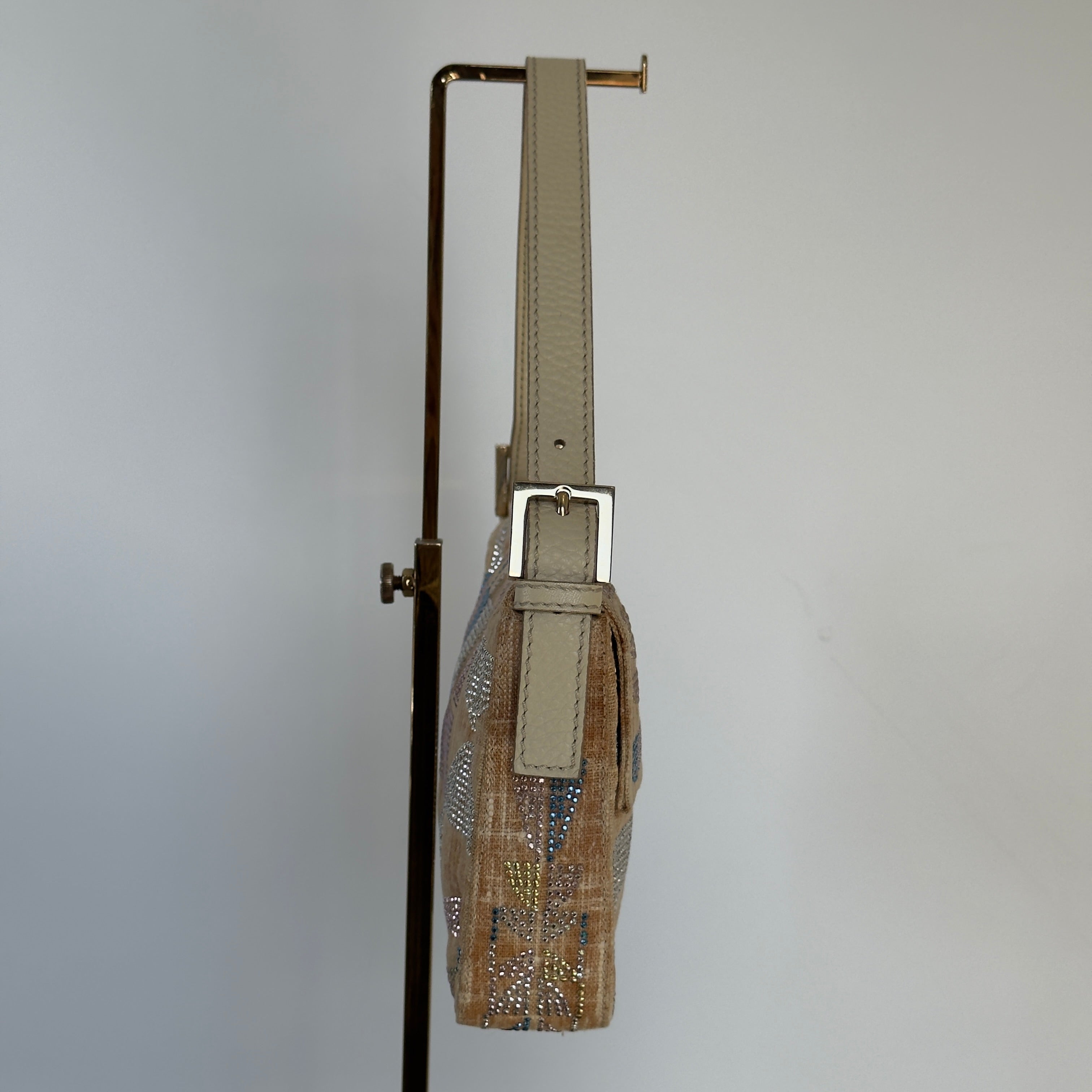 Ultra Rare Fendi Rhinestone Baguette - Queen May