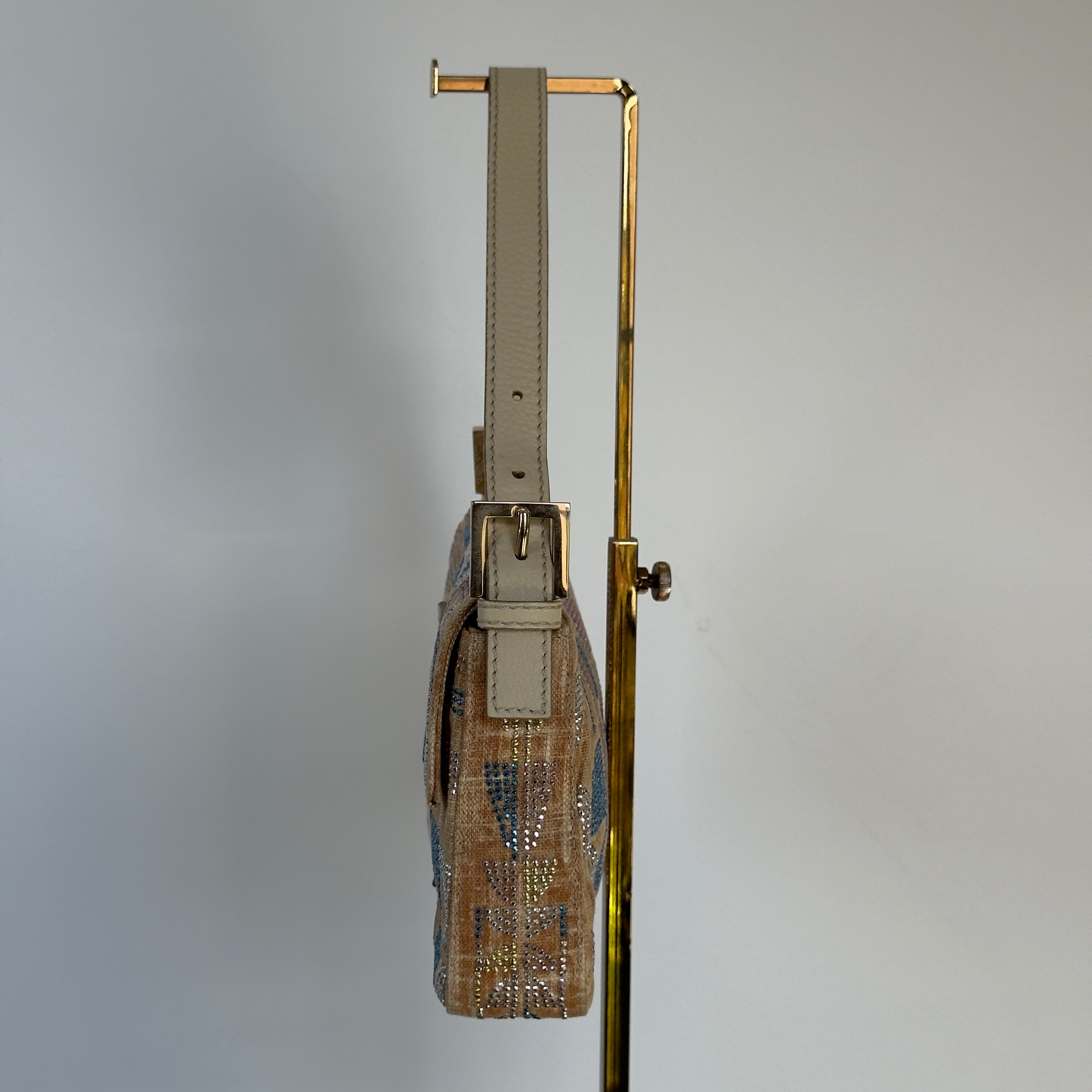 Ultra Rare Fendi Rhinestone Baguette - Queen May
