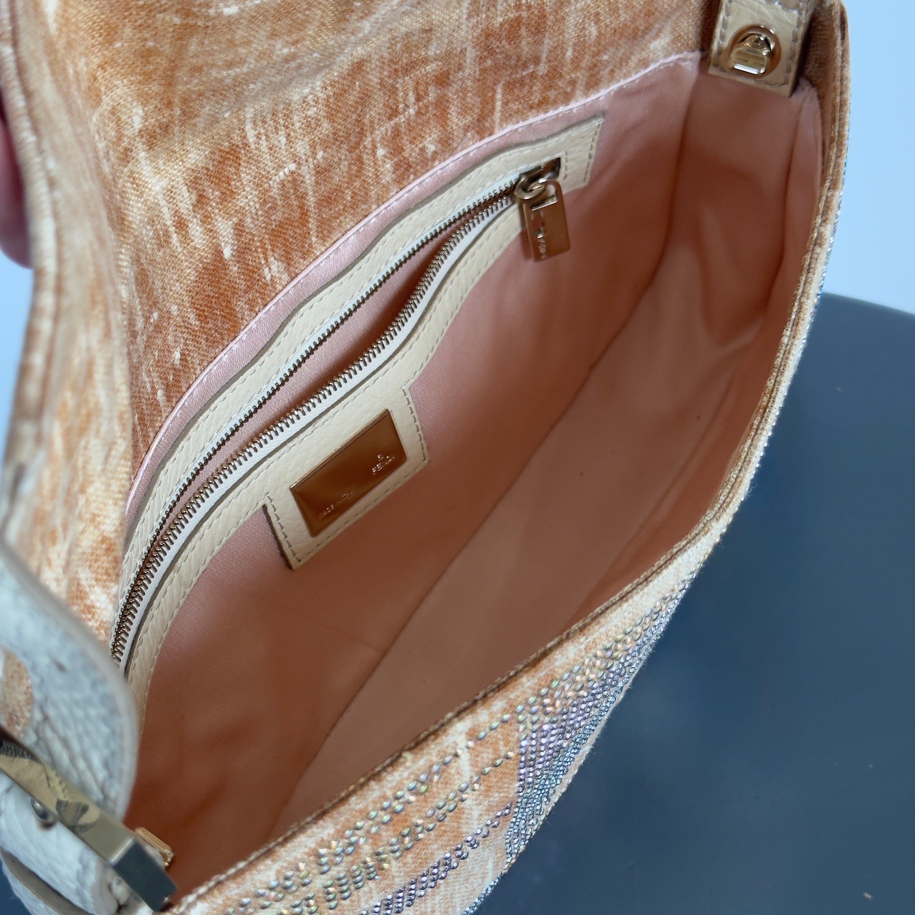 Ultra Rare Fendi Rhinestone Baguette - Queen May