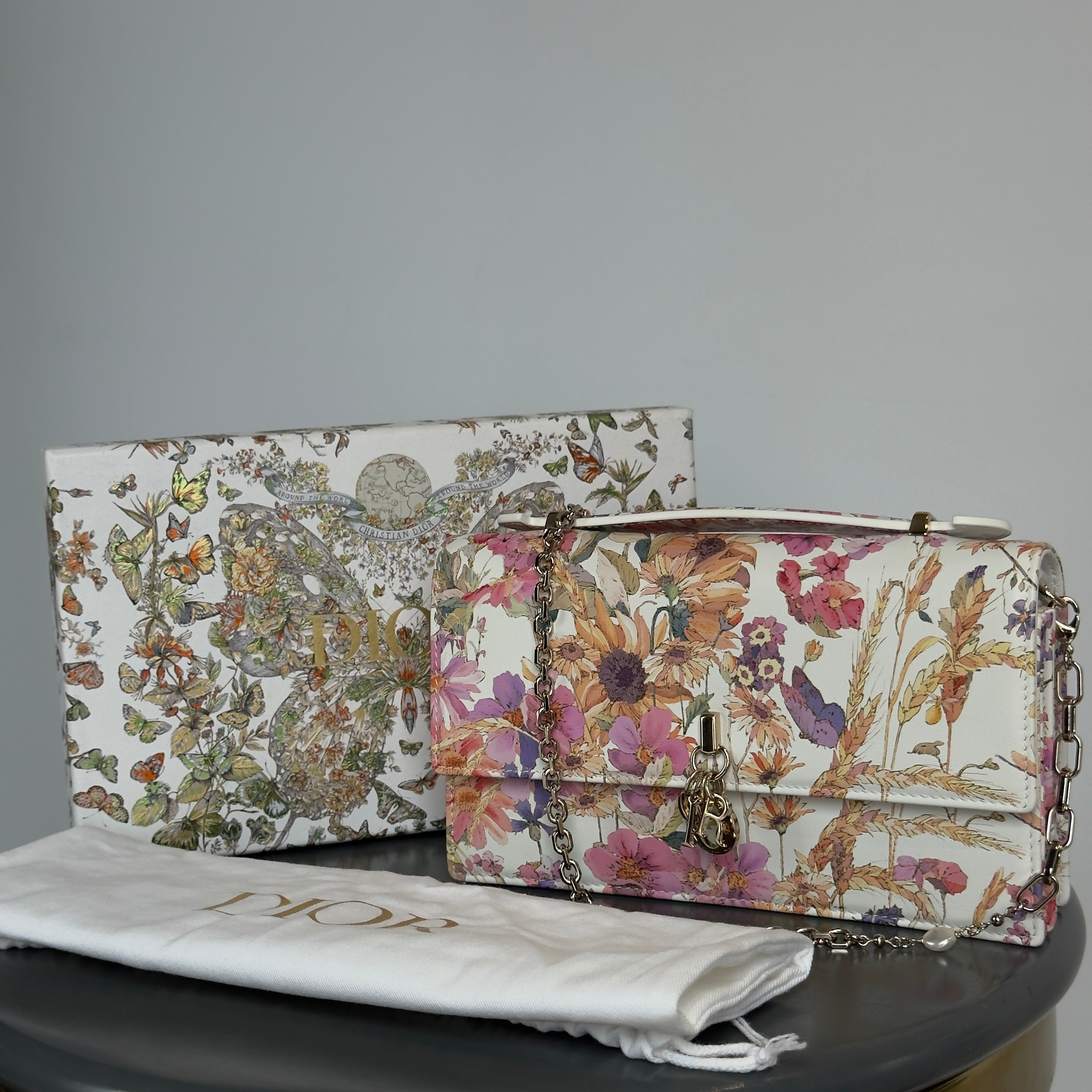 Christian Dior Fiorilagio My Dior Mini Crossbody Floral Bag - Queen May