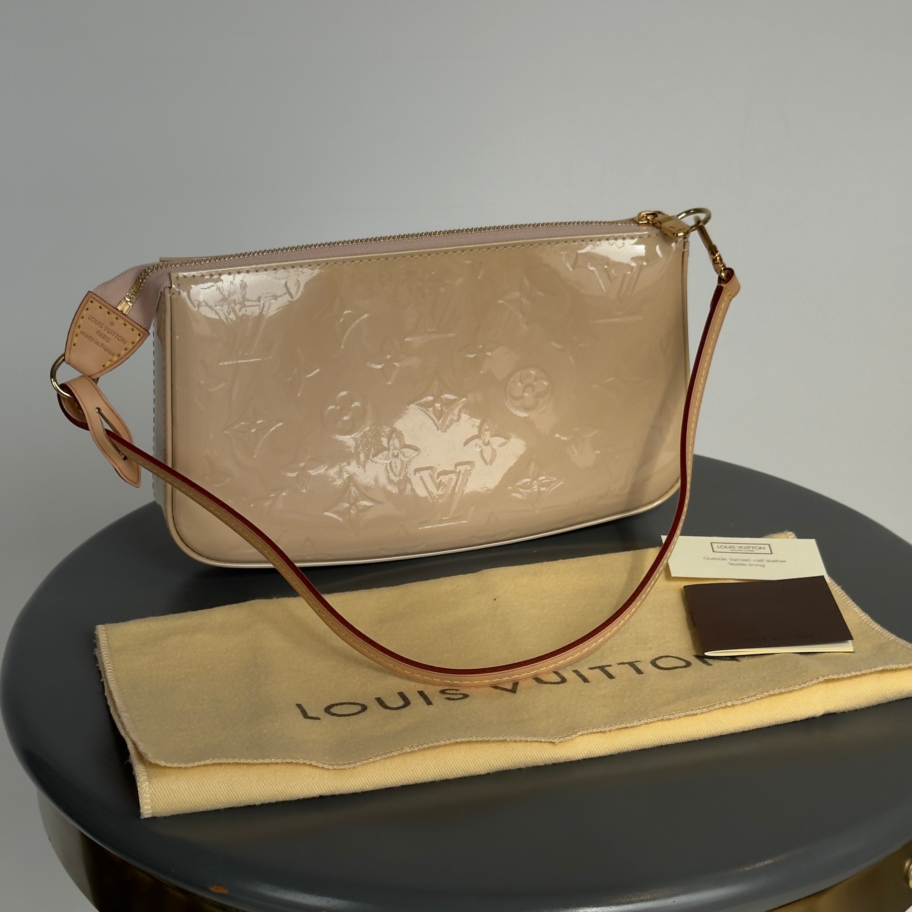 Louis Vuitton Monogram Vernis Lexington Cream - Queen May