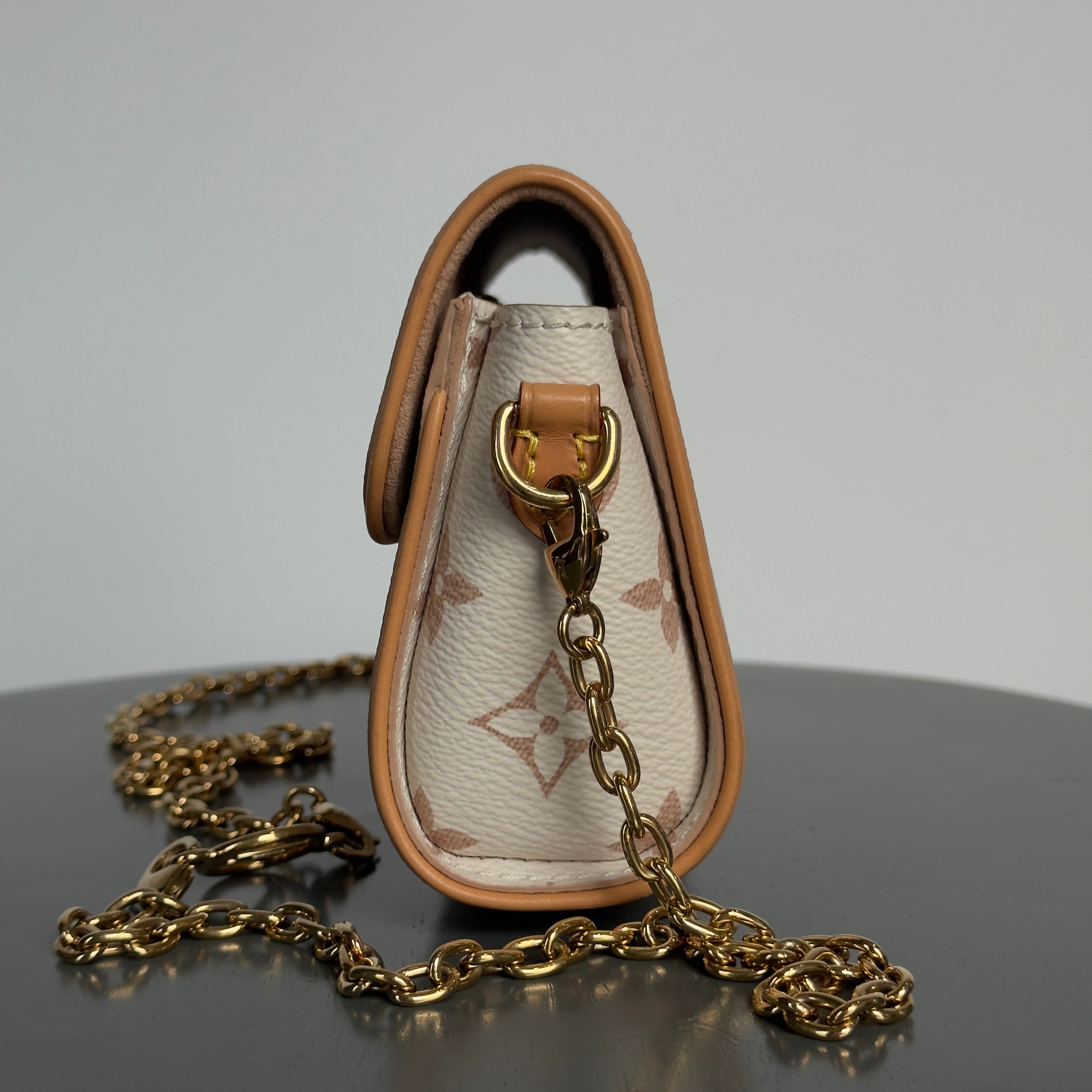 Louis Vuitton Camille Pochette In Dune - Queen May