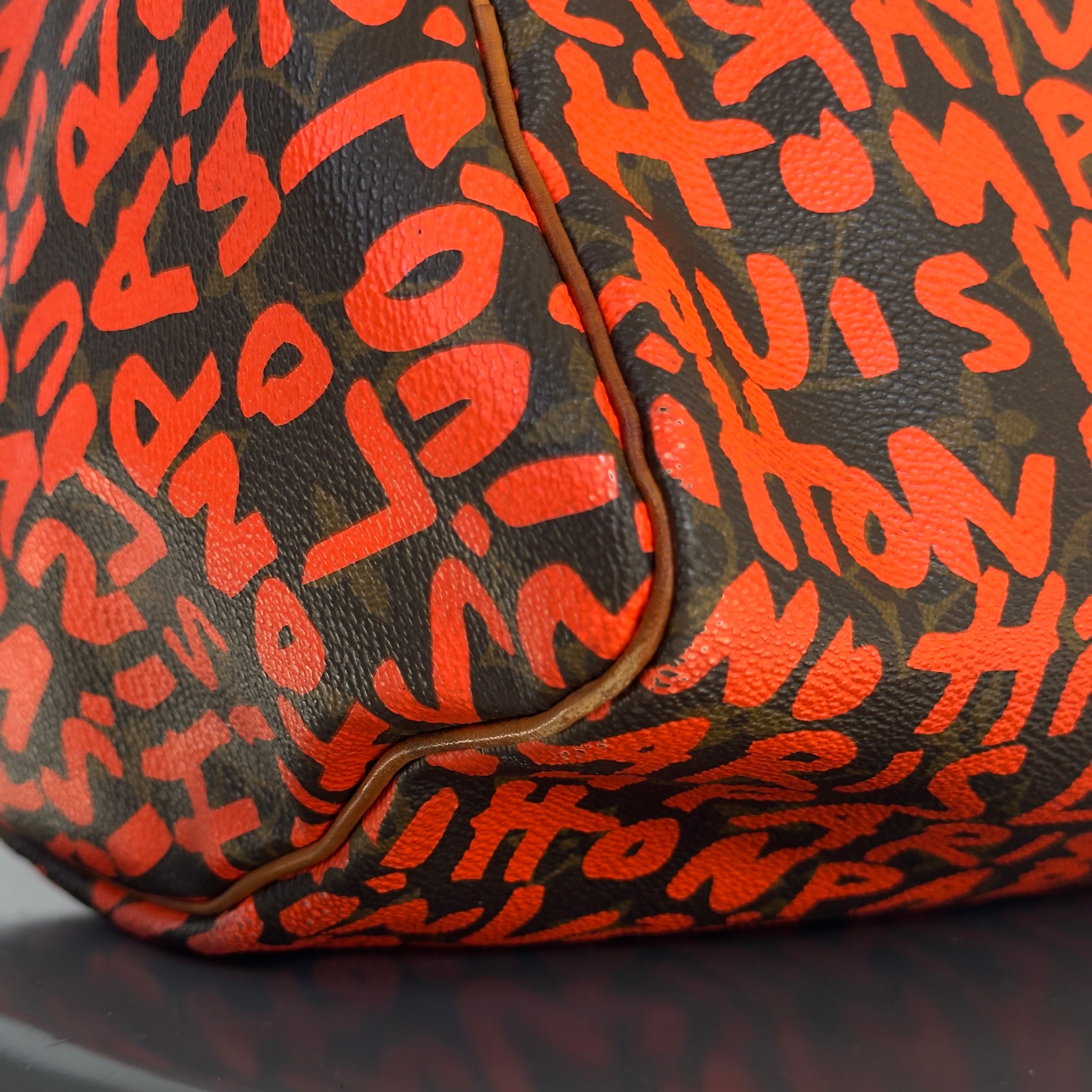 Louis Vuitton Stephen Sprouse Orange Graffiti Speedy 30 - Queen May