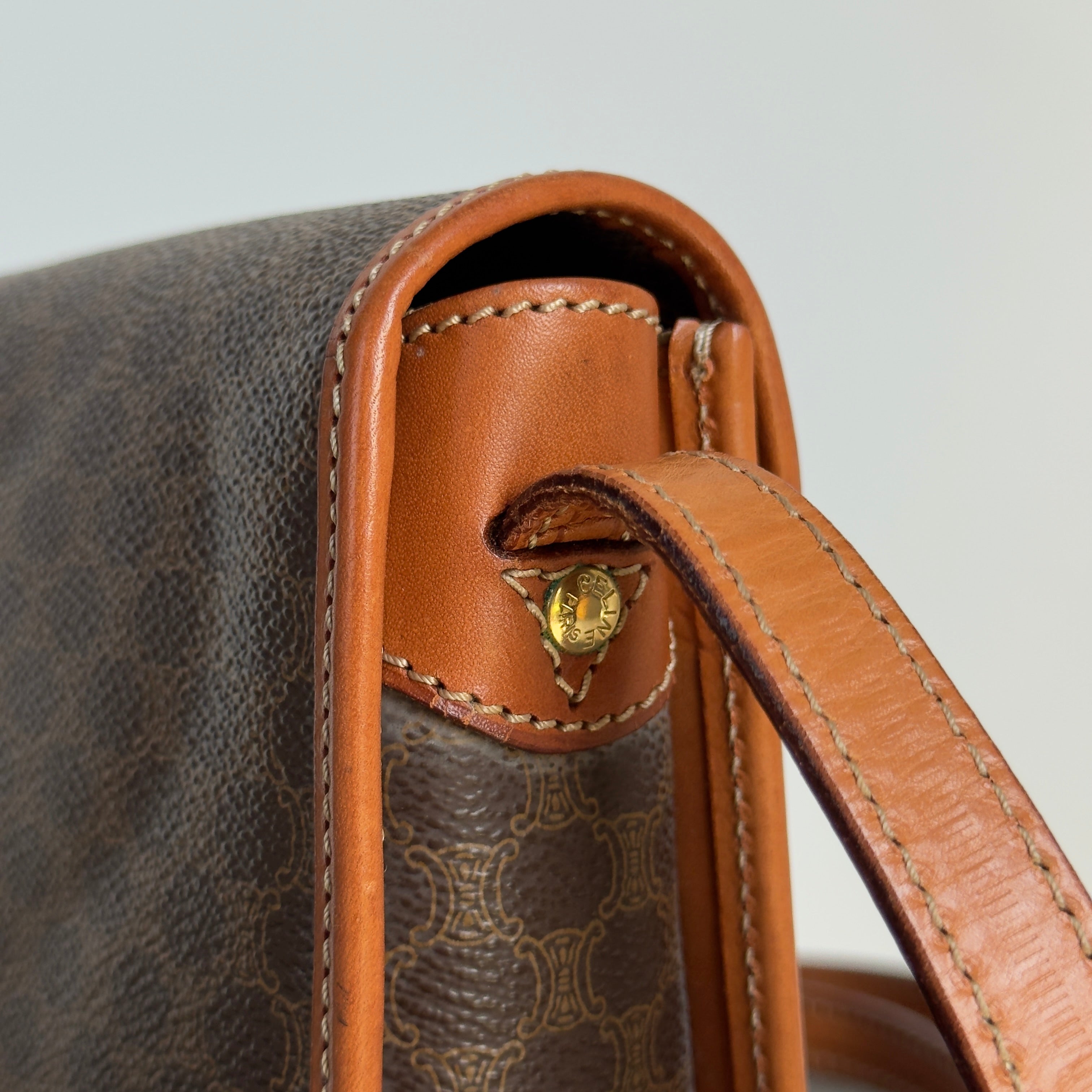 Vintage Celine Macadam Crossbody - Queen May