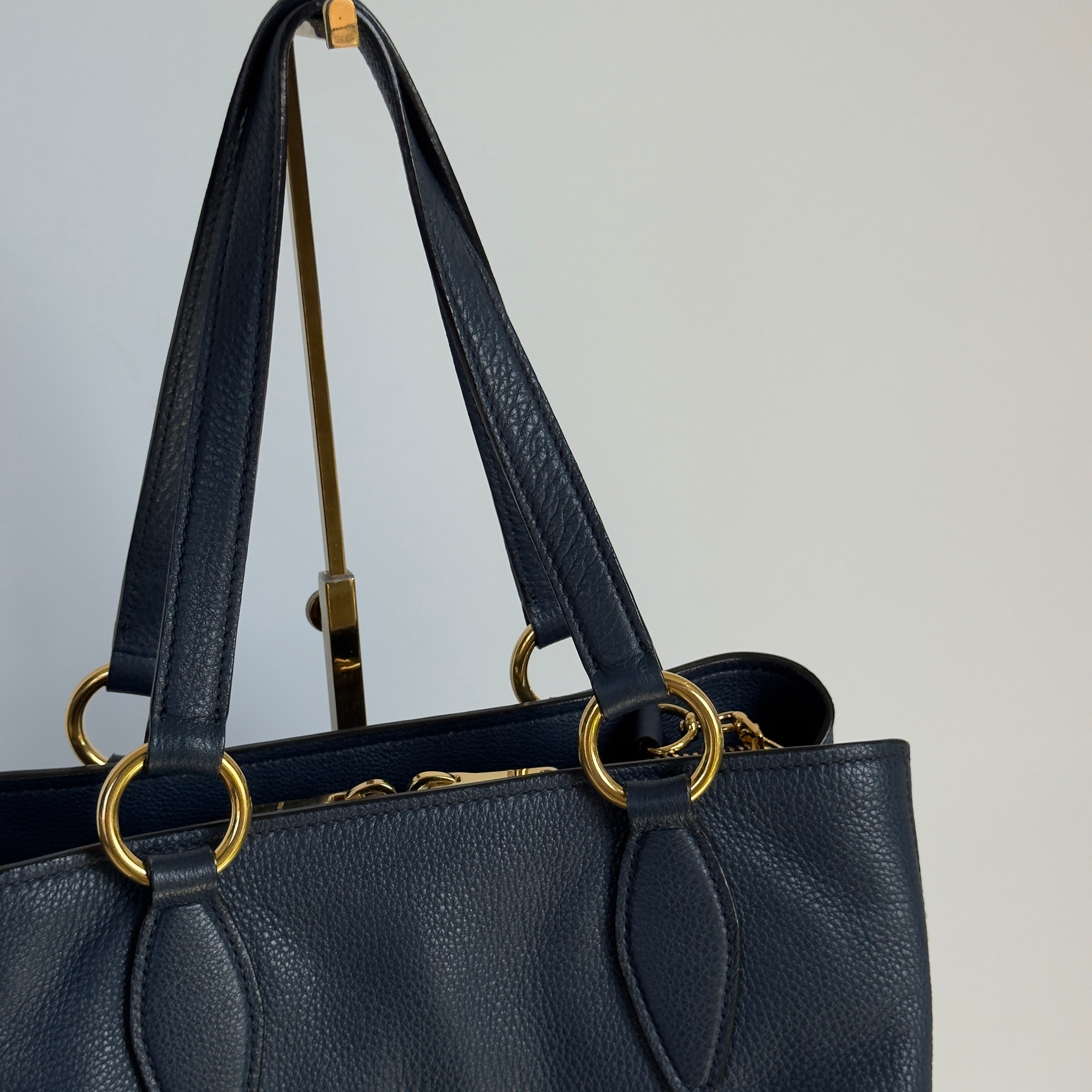 Miu Miu Vitello Caribu Tote - Queen May