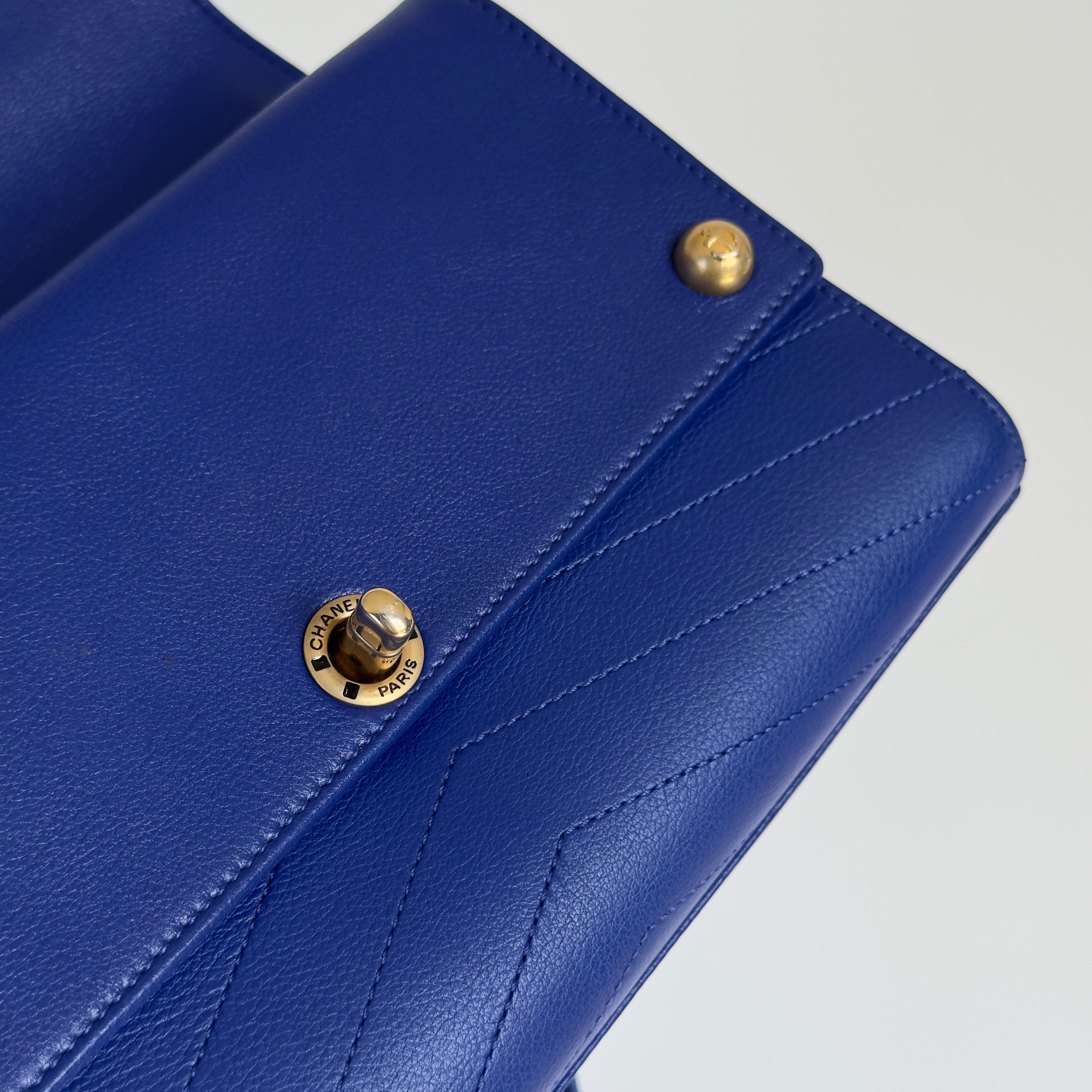 Chanel Blue Casual Trip Handbag - Queen May